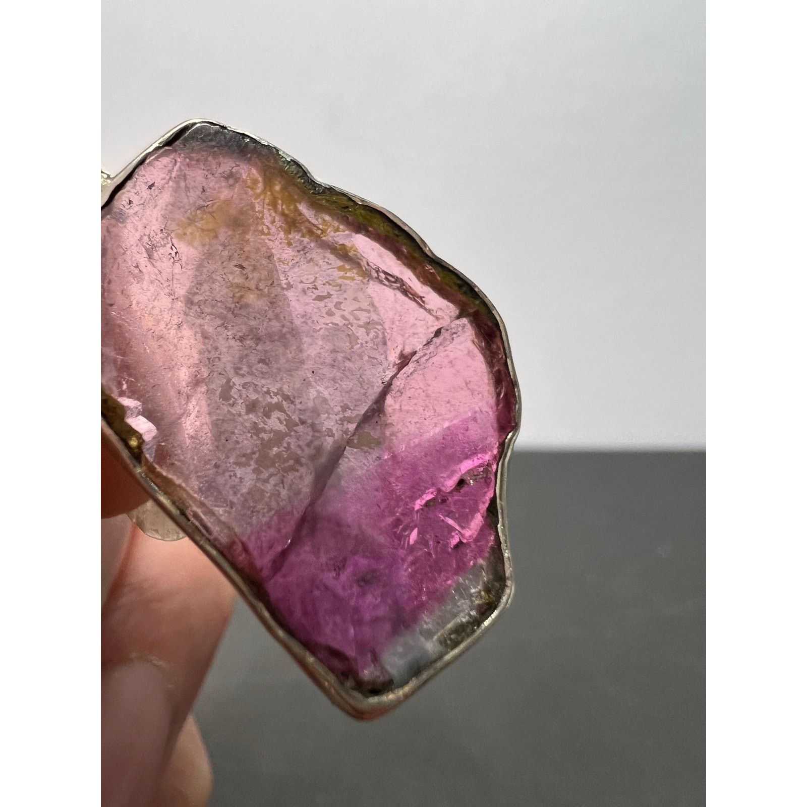 Other NEW Multi color tourmaline 925 pendant 4.49 grams Size ONE SIZE - 7 Thumbnail