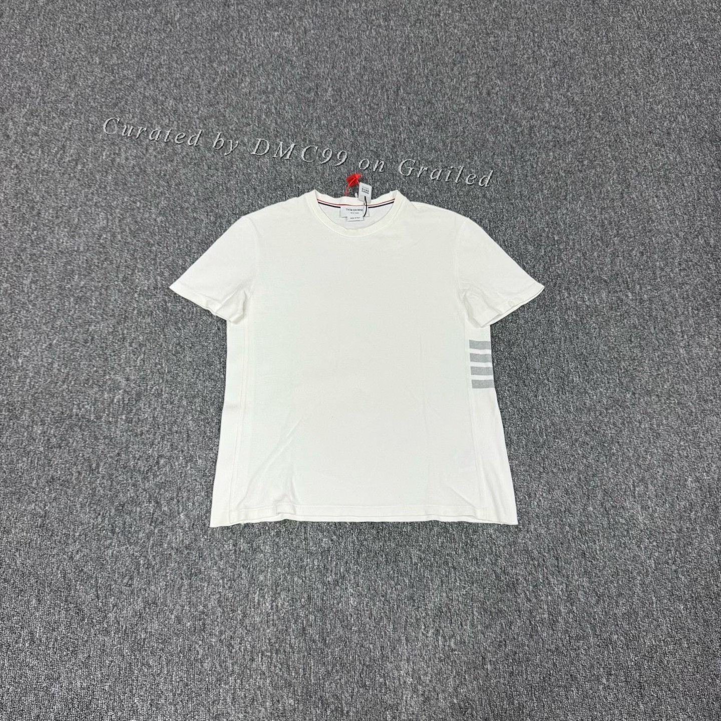 Thom Browne Thom Browne Four Bar Short Sleeve T-Shirt Size US L / EU 52-54 / 3 - 1 Thumbnail
