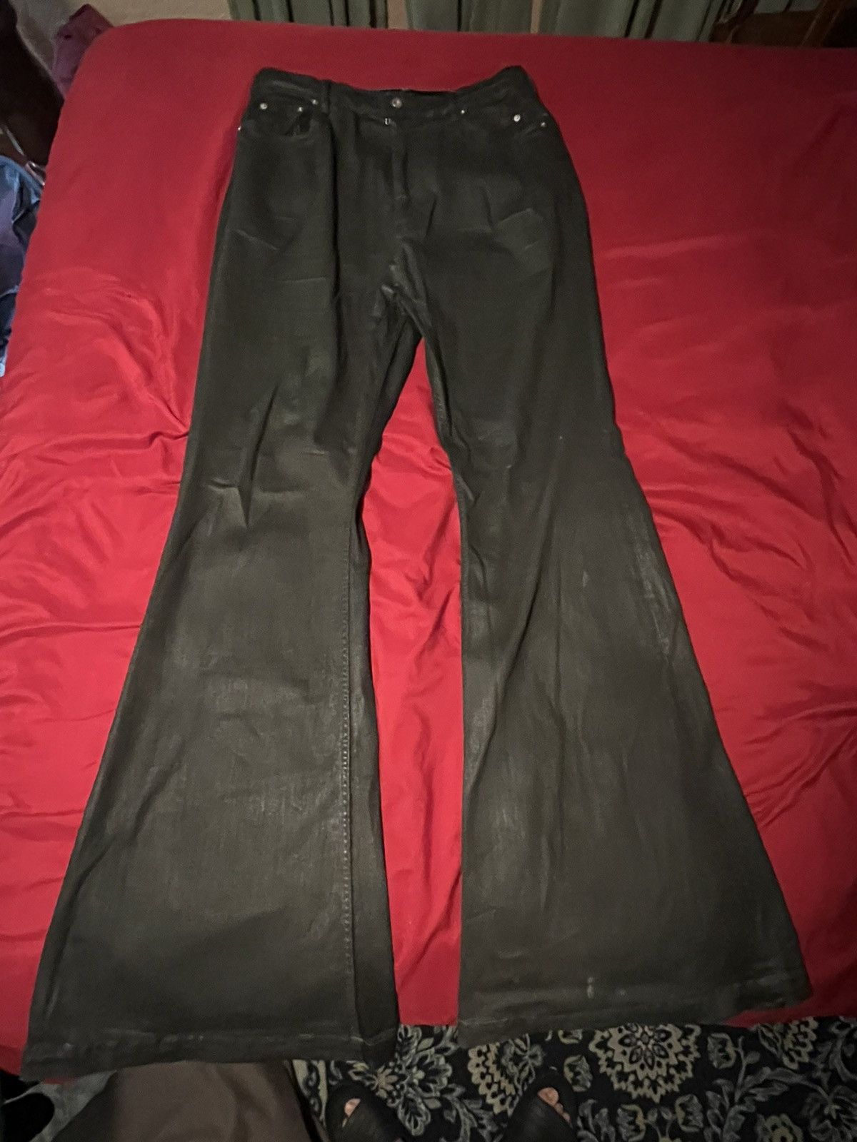 Rick Owens Drkshdw Bolan Bootcut Jeans Size US 38 / EU 54 - 1 Thumbnail