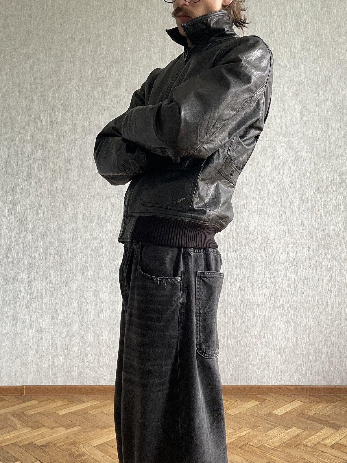Rip Curl Rip Curl: Tanned Leather Zip-Jacket: Cherveau Lambskin Size US L / EU 52-54 / 3 - 1 Thumbnail