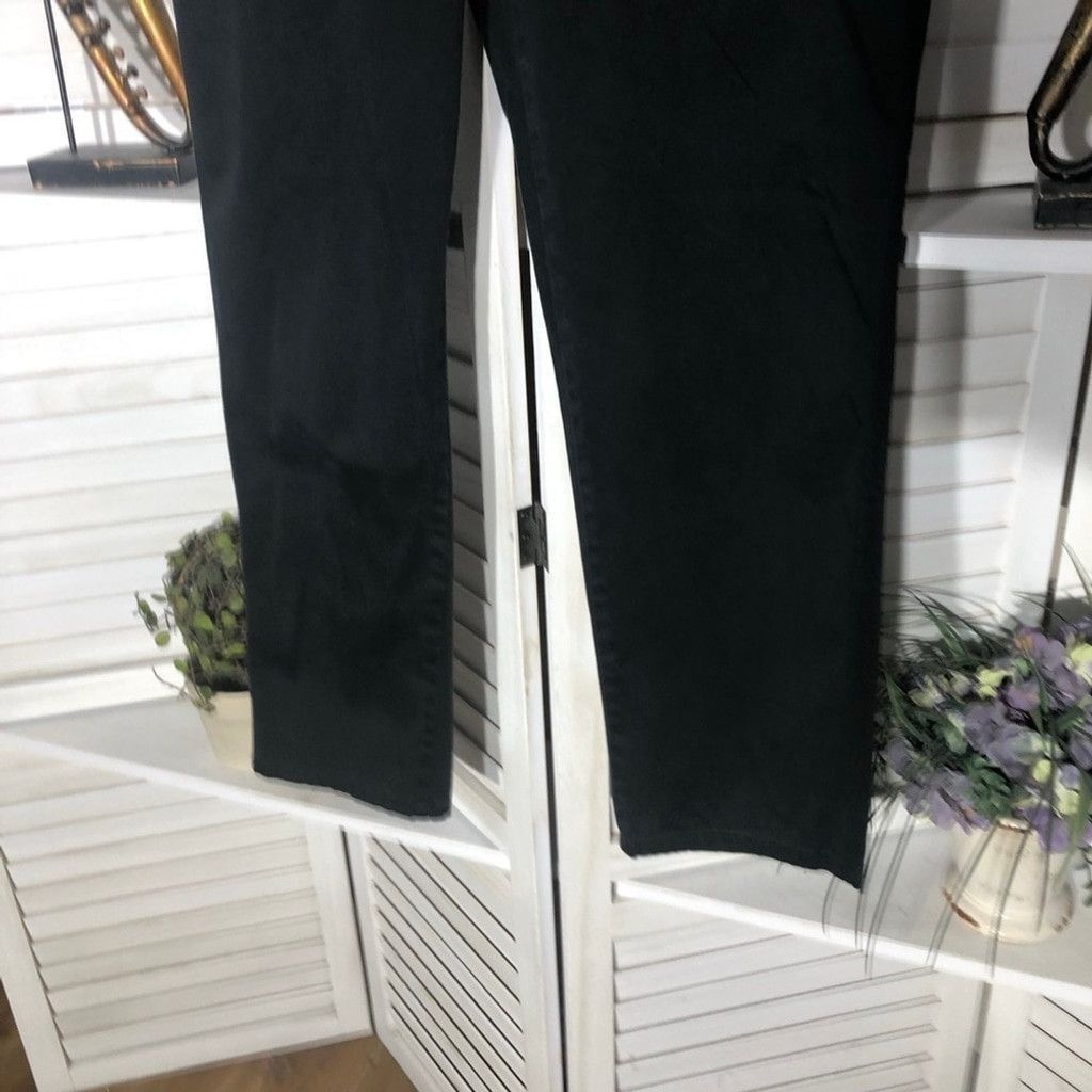 White House Black Market White House Pants Skinny Cropped Mid-Rise Stretch Black sz 6 Size 28" / US 6 / IT 42 - 9 Thumbnail