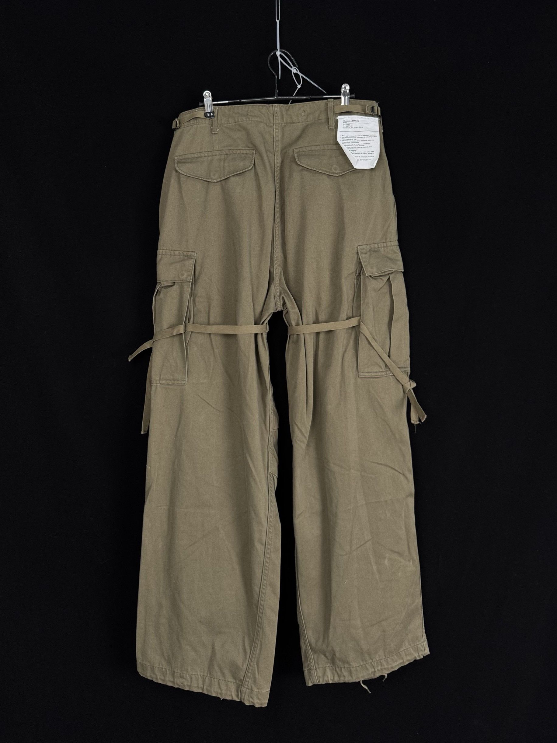 R13 UNWORN* R13 MARK MILITARY CARGO PANTS Vintage Olive Size US 32 / EU 48 - 8 Thumbnail
