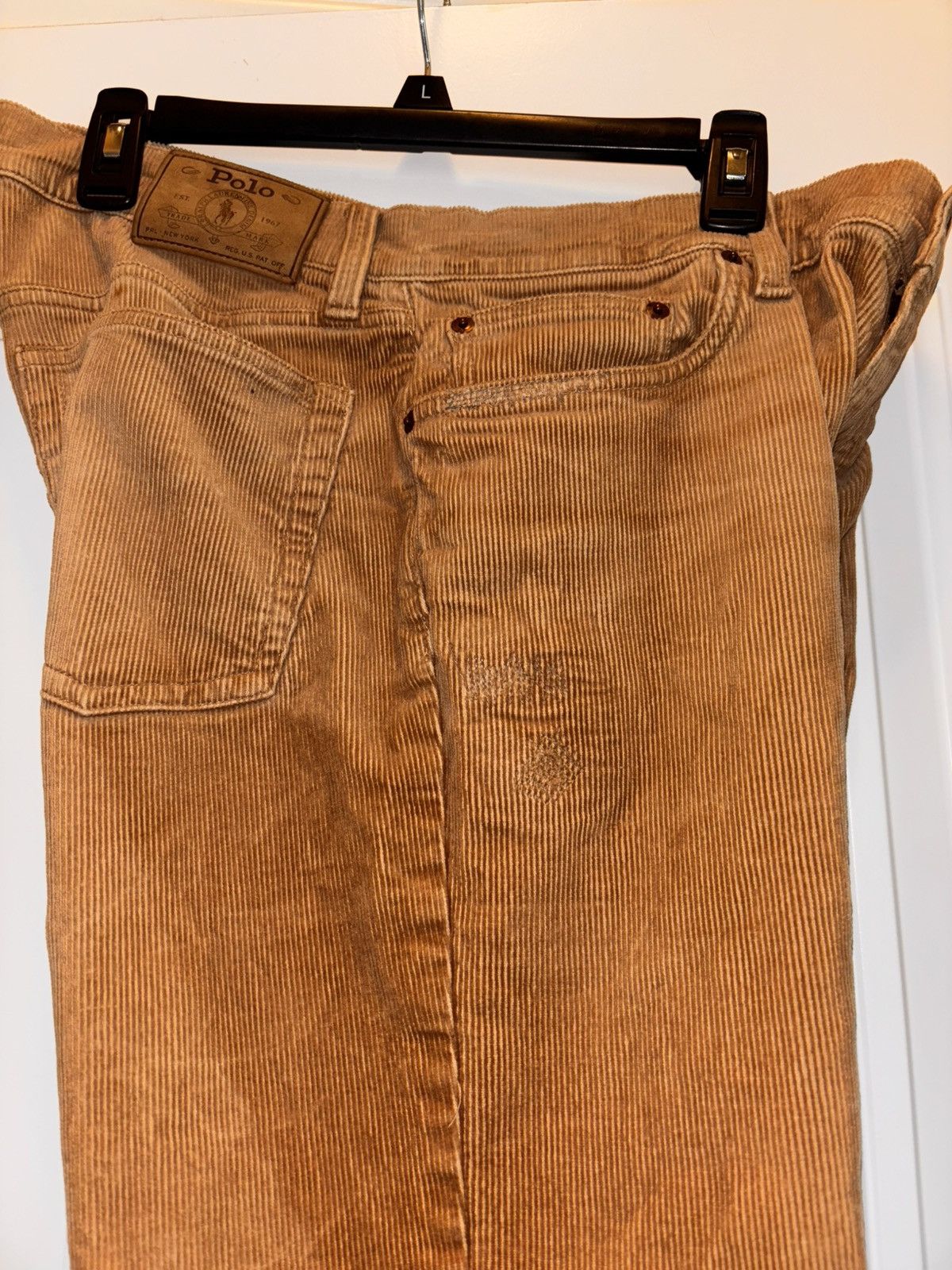Polo Ralph Lauren Polo Ralph Lauren Sullivan Slim Corduroy Pants 32x32 – Tan Size US 32 / EU 48 - 6 Thumbnail