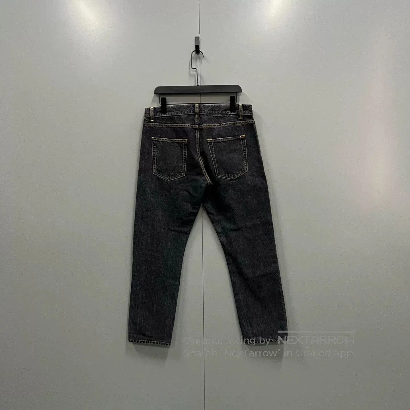 Saint Laurent Paris saint laurent black washed denim pants. Size US 31 - 2 Thumbnail