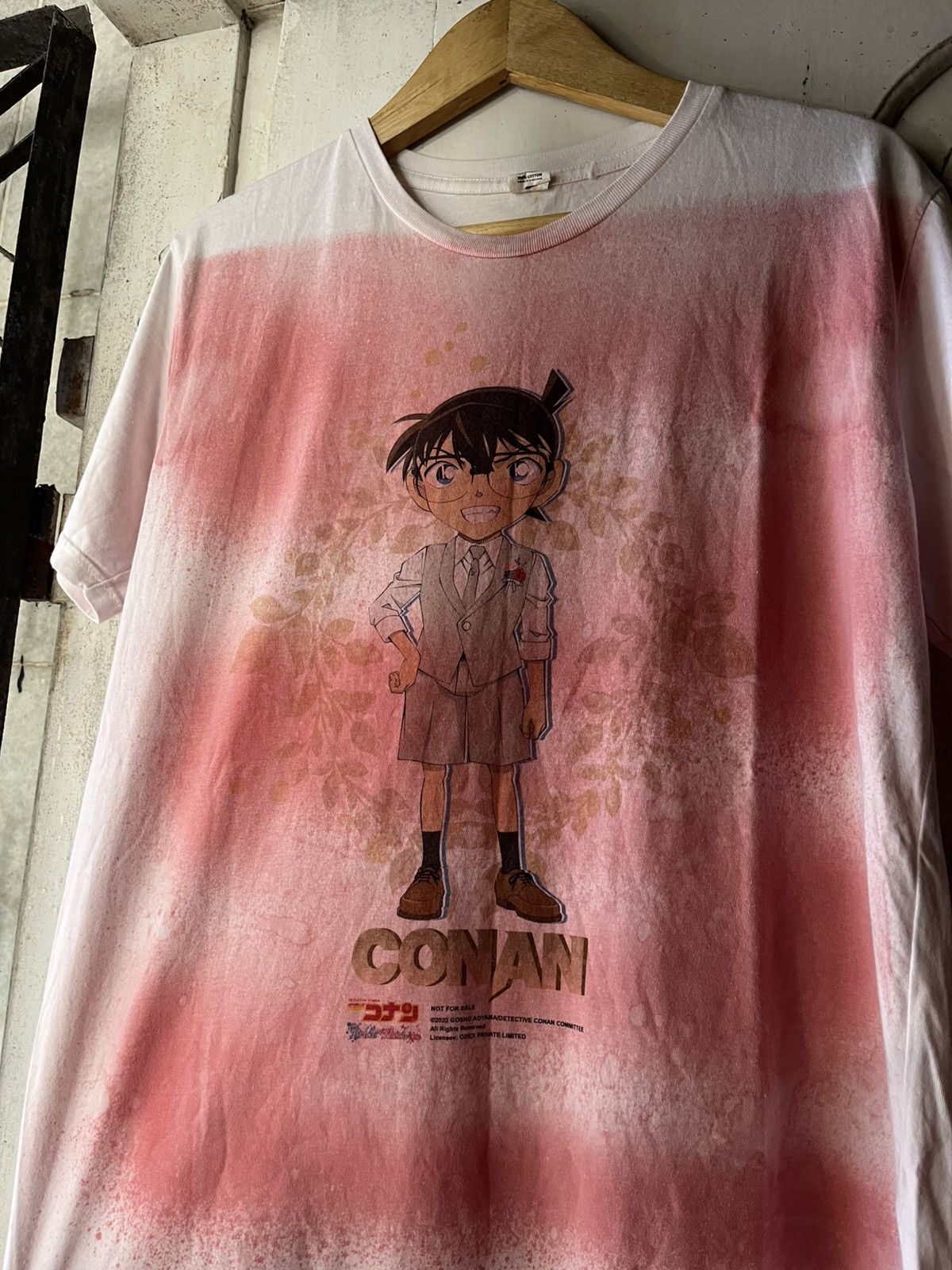 Anime × Japanese Brand RARE Detective Conan Promo Movie T-Shirt Size US M / EU 48-50 / 2 - 2 Thumbnail