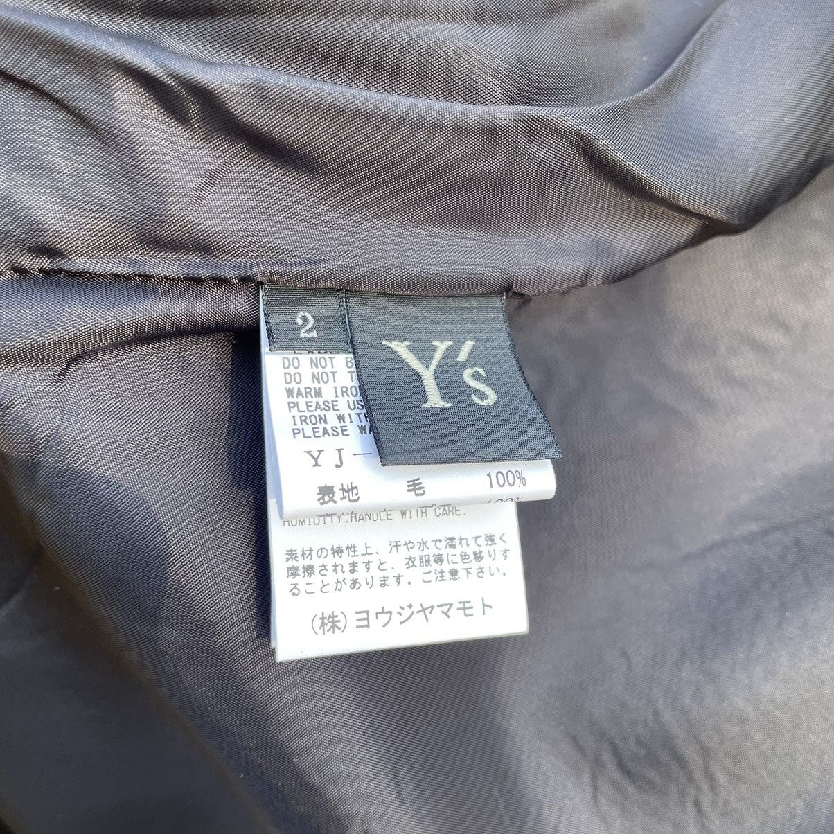 Y's × Yohji Yamamoto Y’s Yohji Yamamoto black wool trousers Size US 28 / EU 44 - 6 Thumbnail