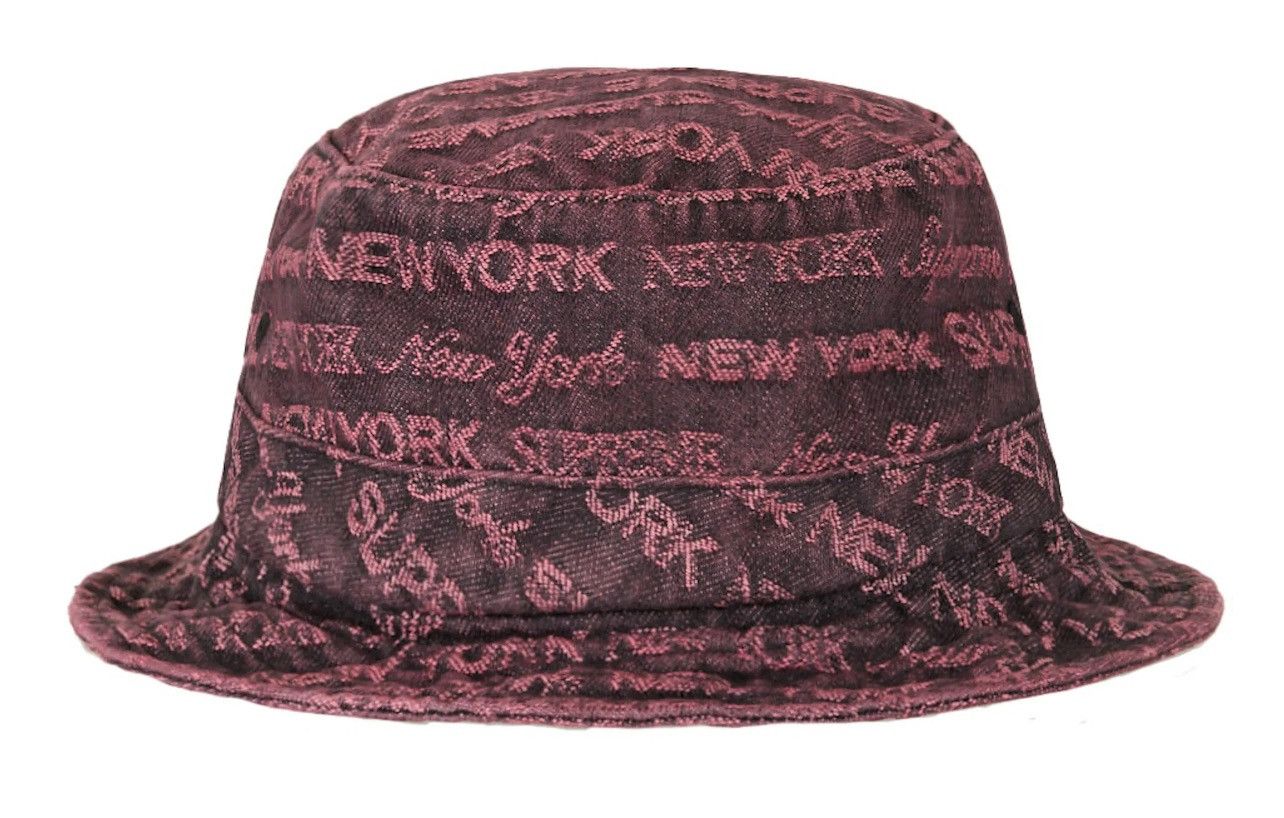 supreme MultiType Jacquard Denim Crusher Supreme Multi Type