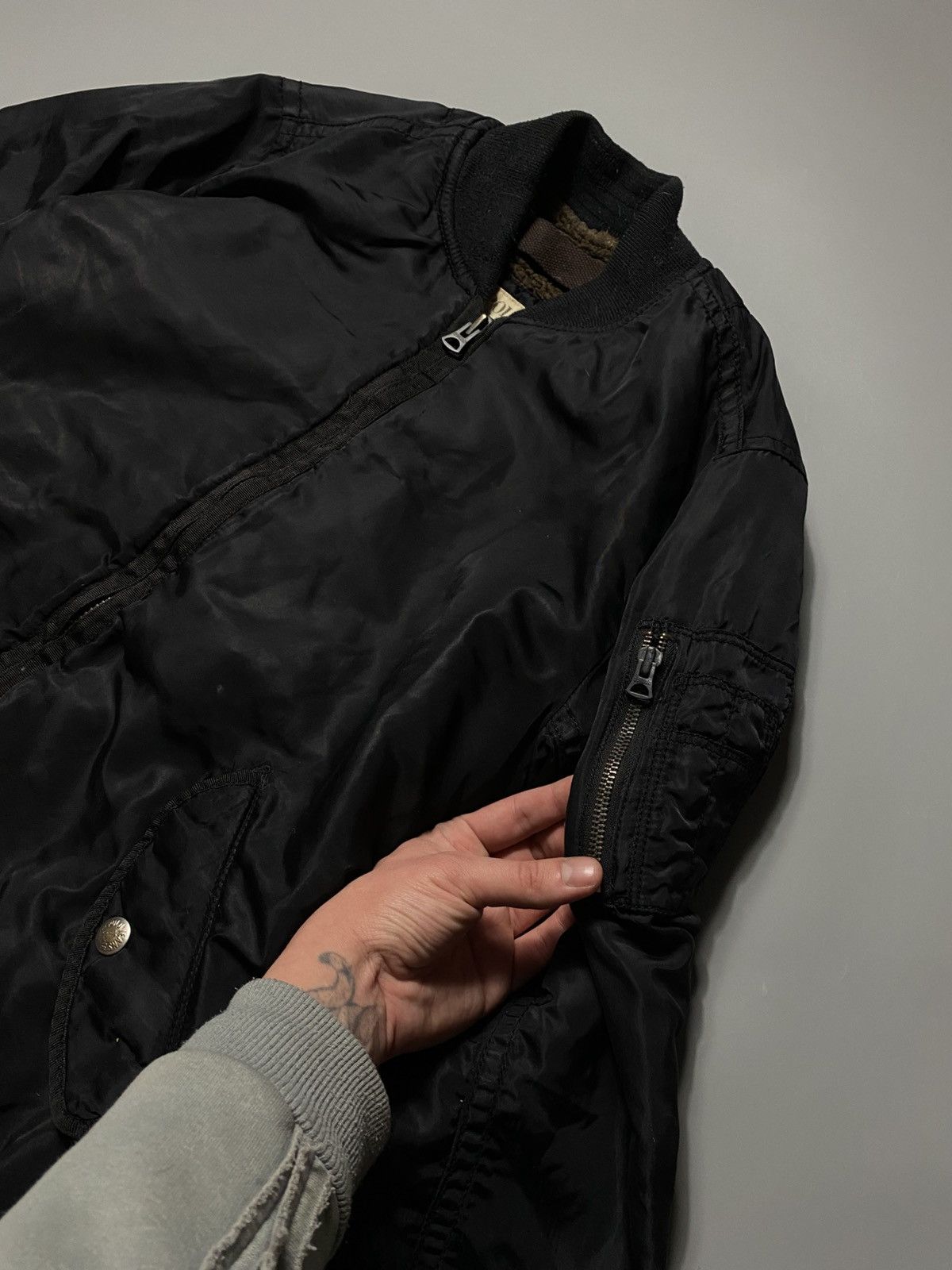 Polo Ralph Lauren Polo Jeans Company vintage MA-1 aviator bomber jacket rare Size US S / EU 44-46 / 1 - 2 Thumbnail