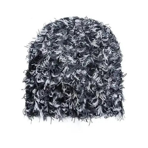 Designer × Japanese Brand Grassy distressed Beanies Size ONE SIZE - 2 Thumbnail
