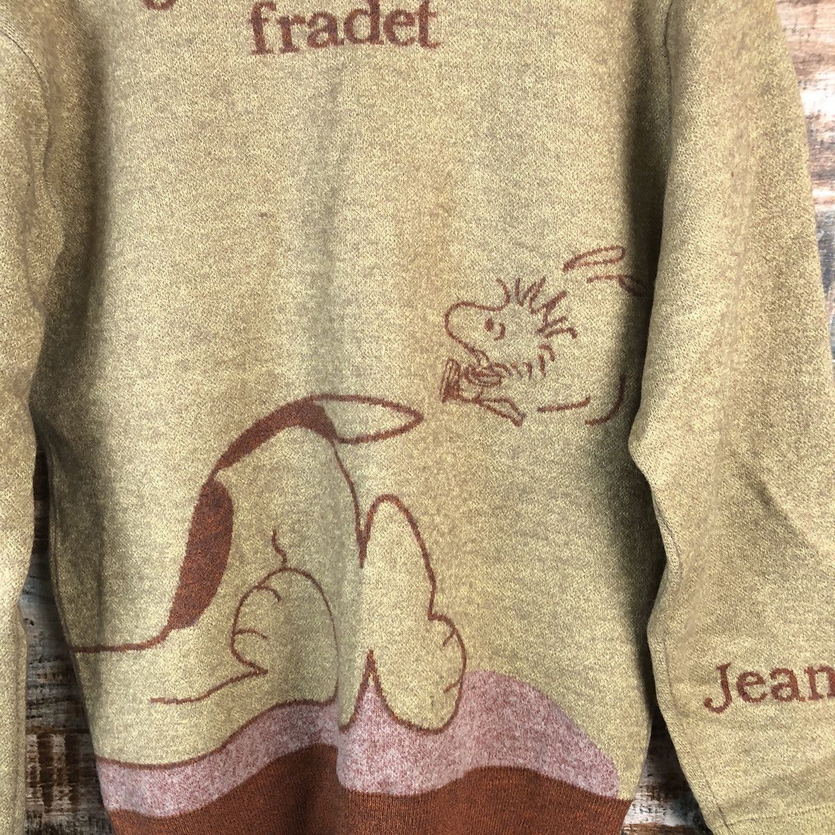 Japanese Brand DL Jean Louis Fradet Beige Cardigan Knitwear #C745 Size US M / EU 48-50 / 2 - 17 Thumbnail