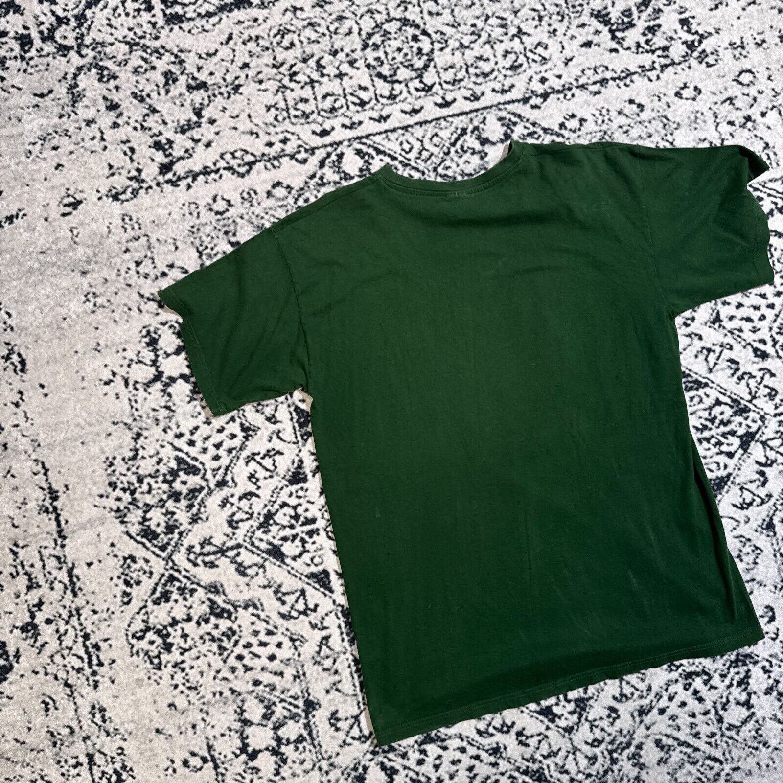 Vintage Vintage Bottle Green Cotton T-Shirt Size L Bulldog Roterdam Size US L / EU 52-54 / 3 - 9 Thumbnail