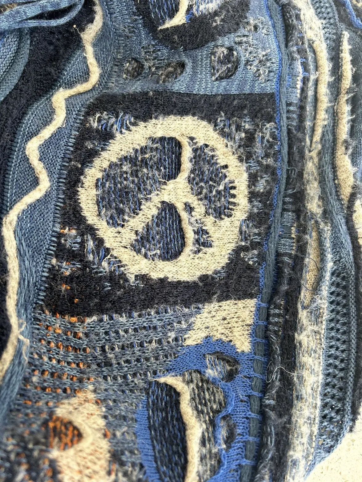 Kapital KAPITAL 7G BORO Gaudy knit pants navy Size US 32 / EU 48 - 9 Thumbnail