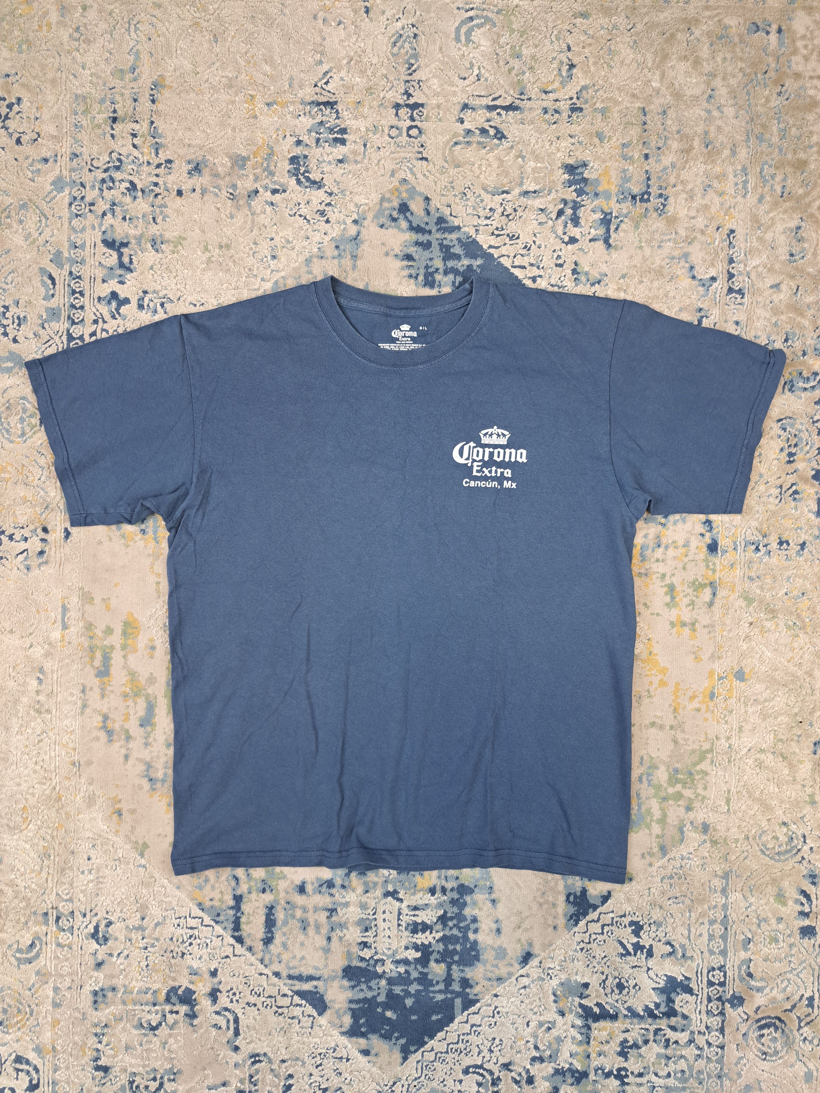 Vintage Corona Extra Big Beers Bucket Logo Tee Summer Grail Size US L / EU 52-54 / 3 - 2 Thumbnail