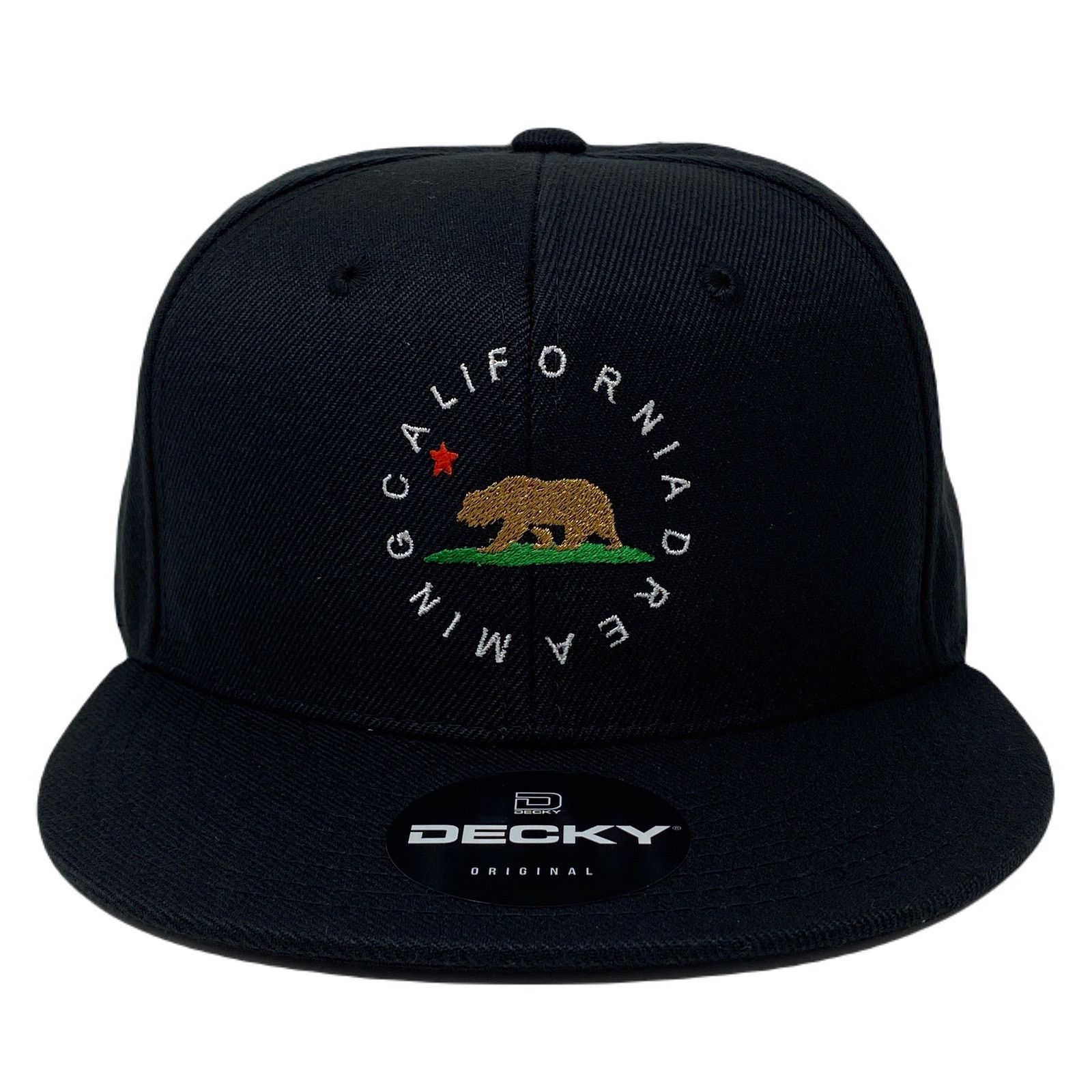 Other California Dreaming Snapback Hat All Black Size ONE SIZE - 3 Thumbnail