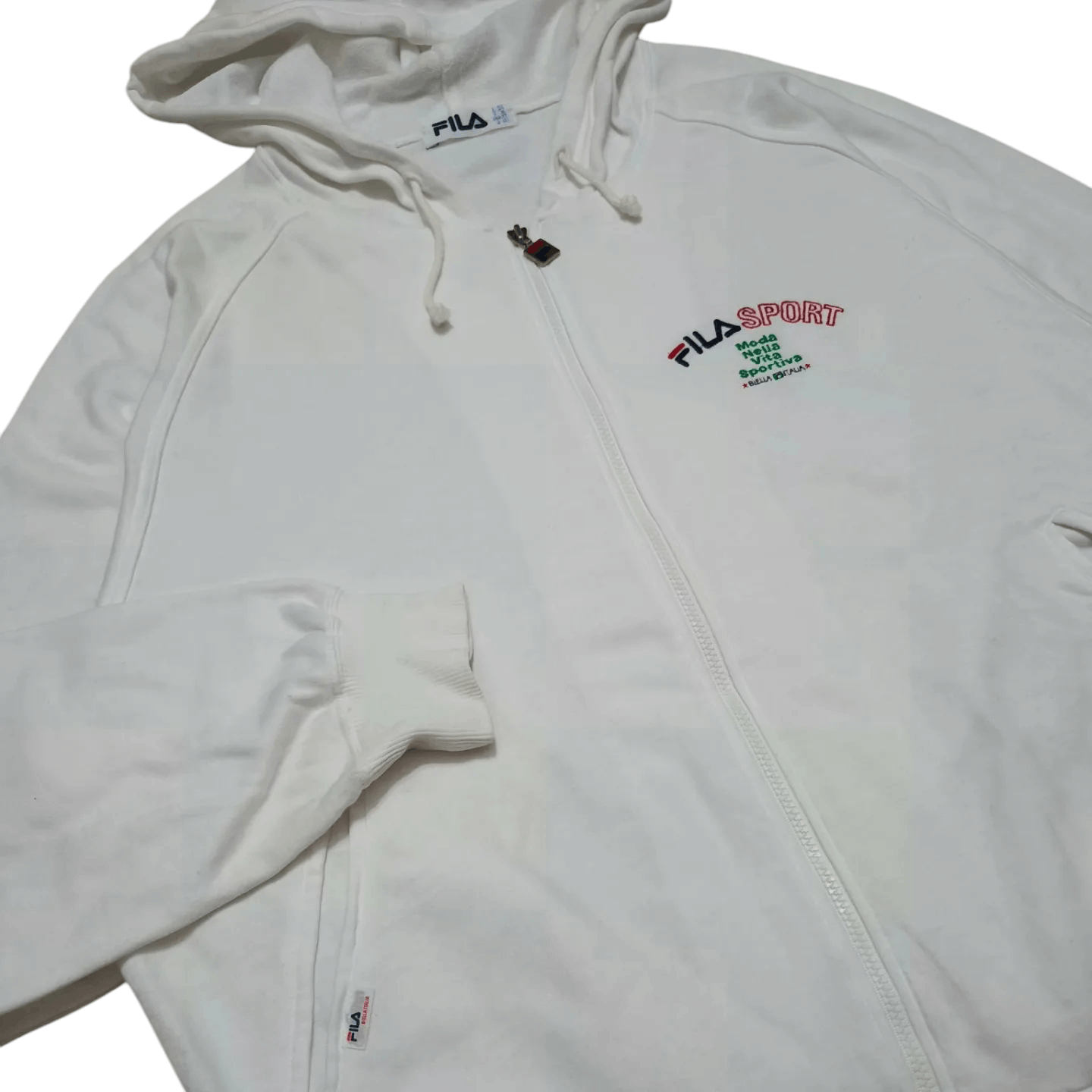 Fila Fila Sport Biella Italia Pullover Hoodie Jacket Size US L / EU 52-54 / 3 - 2 Thumbnail