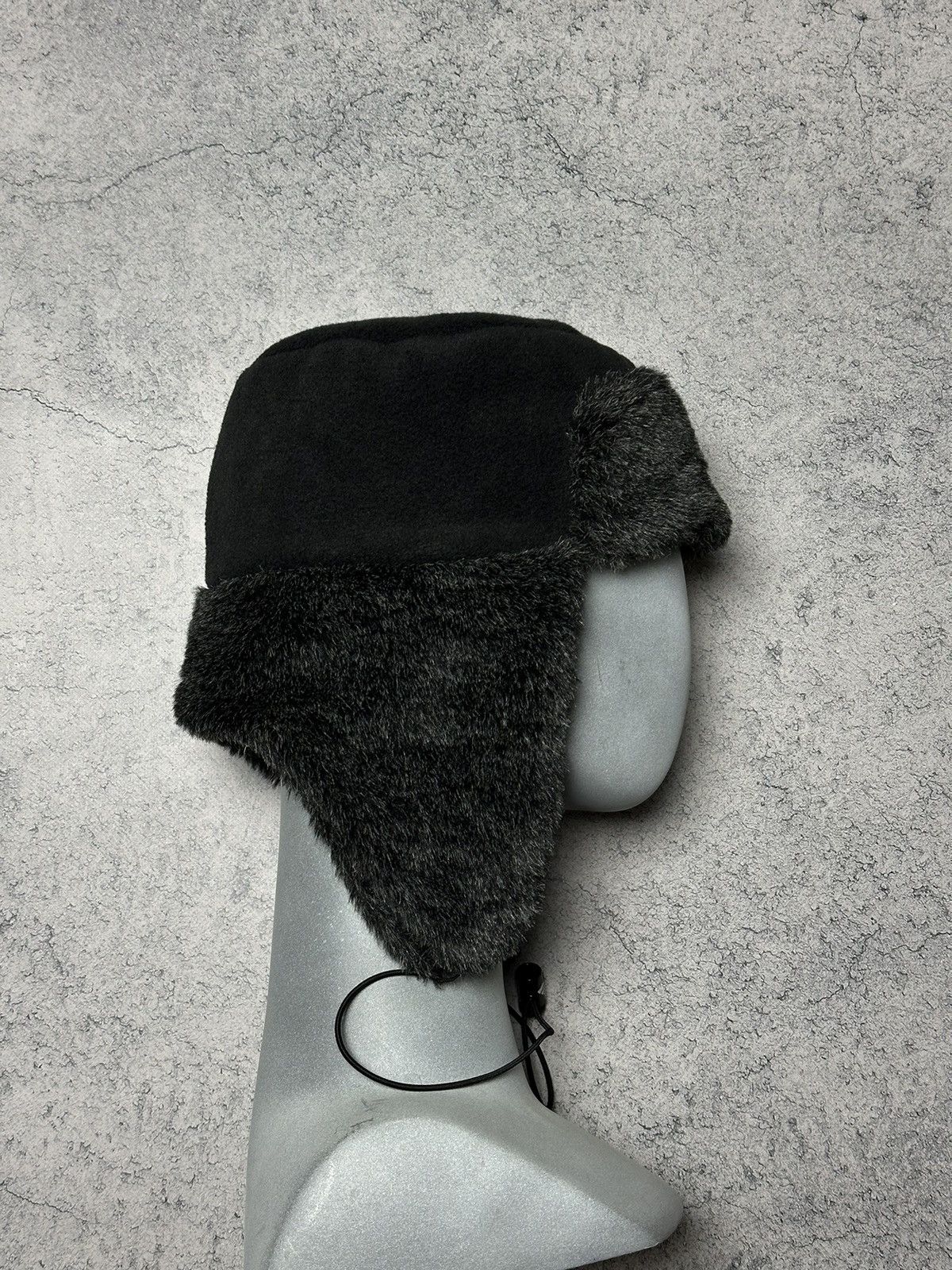 Adidas Vintage Adidas Fleece Trapper Hat Faux Fur Metal Logo Size ONE SIZE - 4 Thumbnail