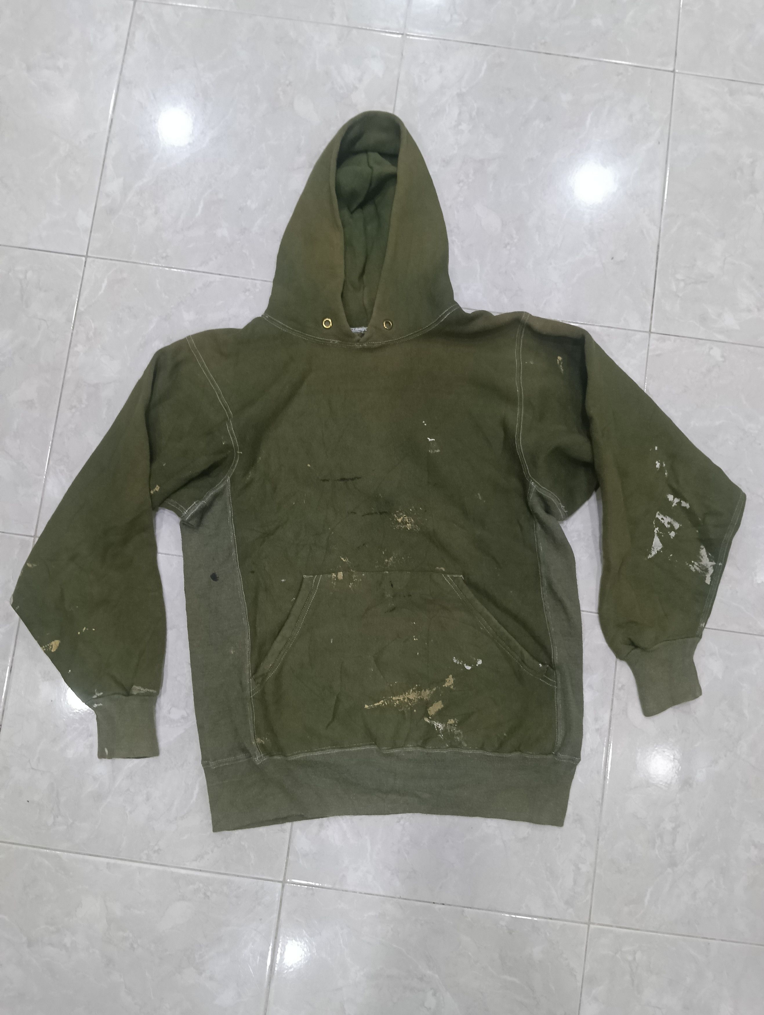 Vintage Rare Vintage Hoodie Like Army Size US XL / EU 56 / 4 - 1 Thumbnail