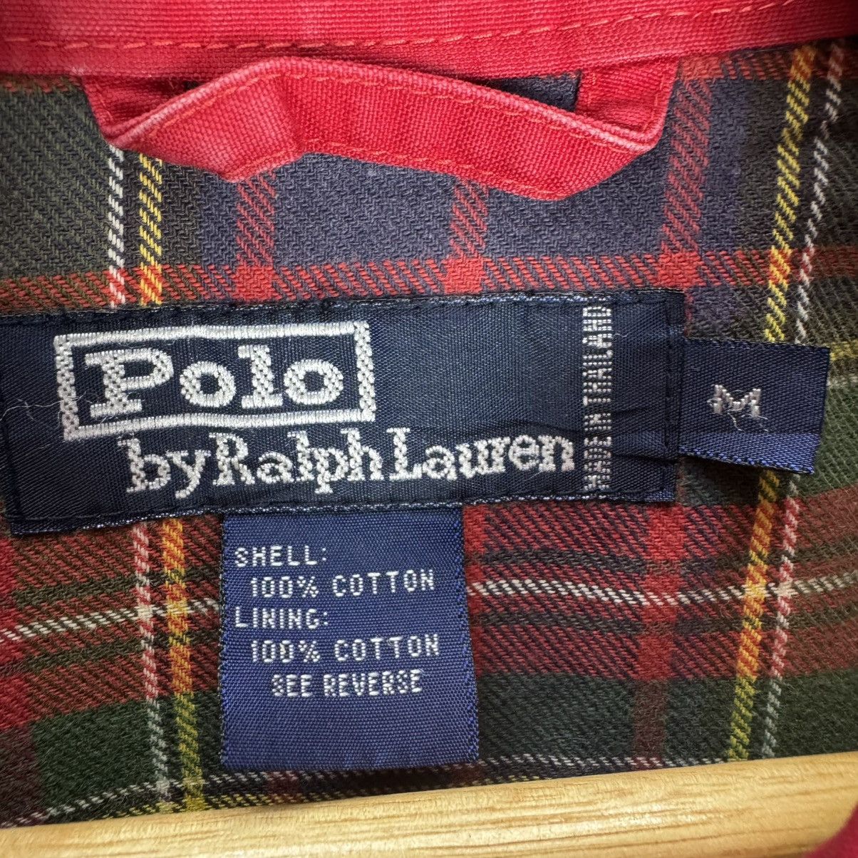 Polo Ralph Lauren 🌟POLO RL HERRINGTON PLAIDS ZIPPER JACKET Size US M / EU 48-50 / 2 - 9 Thumbnail