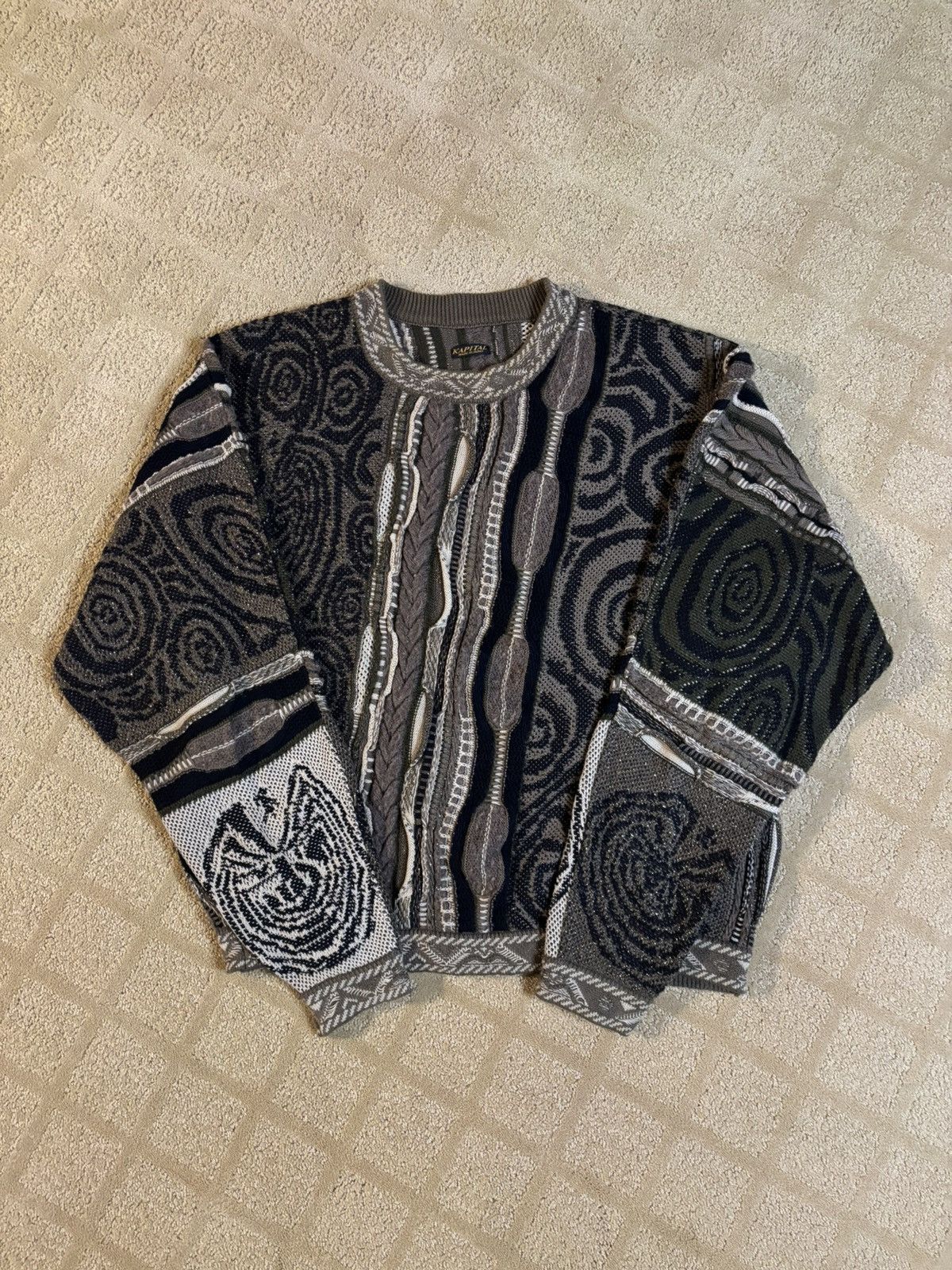 Kapital KAPITAL Maze Gaudy Sweater Size US S / EU 44-46 / 1 - 2 Thumbnail