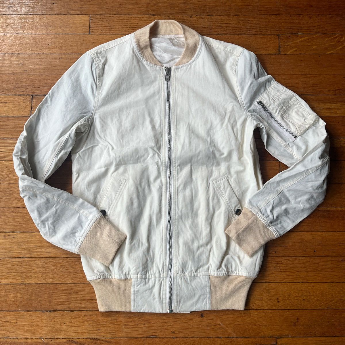 Rick Owens flight bomber 46 Rick Owens FLIGHT JACKET 46