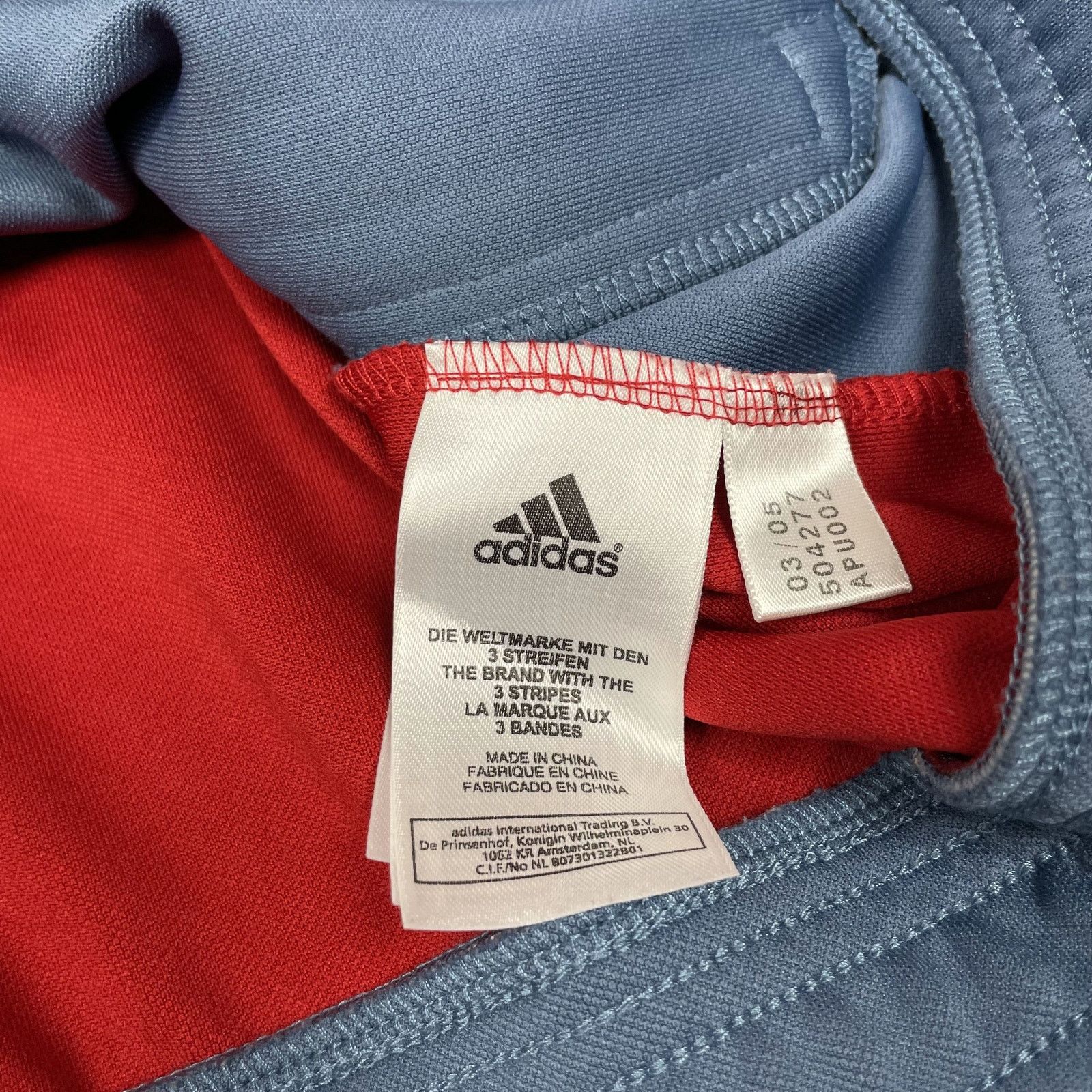 Adidas Adidas Men Red Gray FC Bayern Munich Football Team Jacket L Size US L / EU 52-54 / 3 - 13 Thumbnail