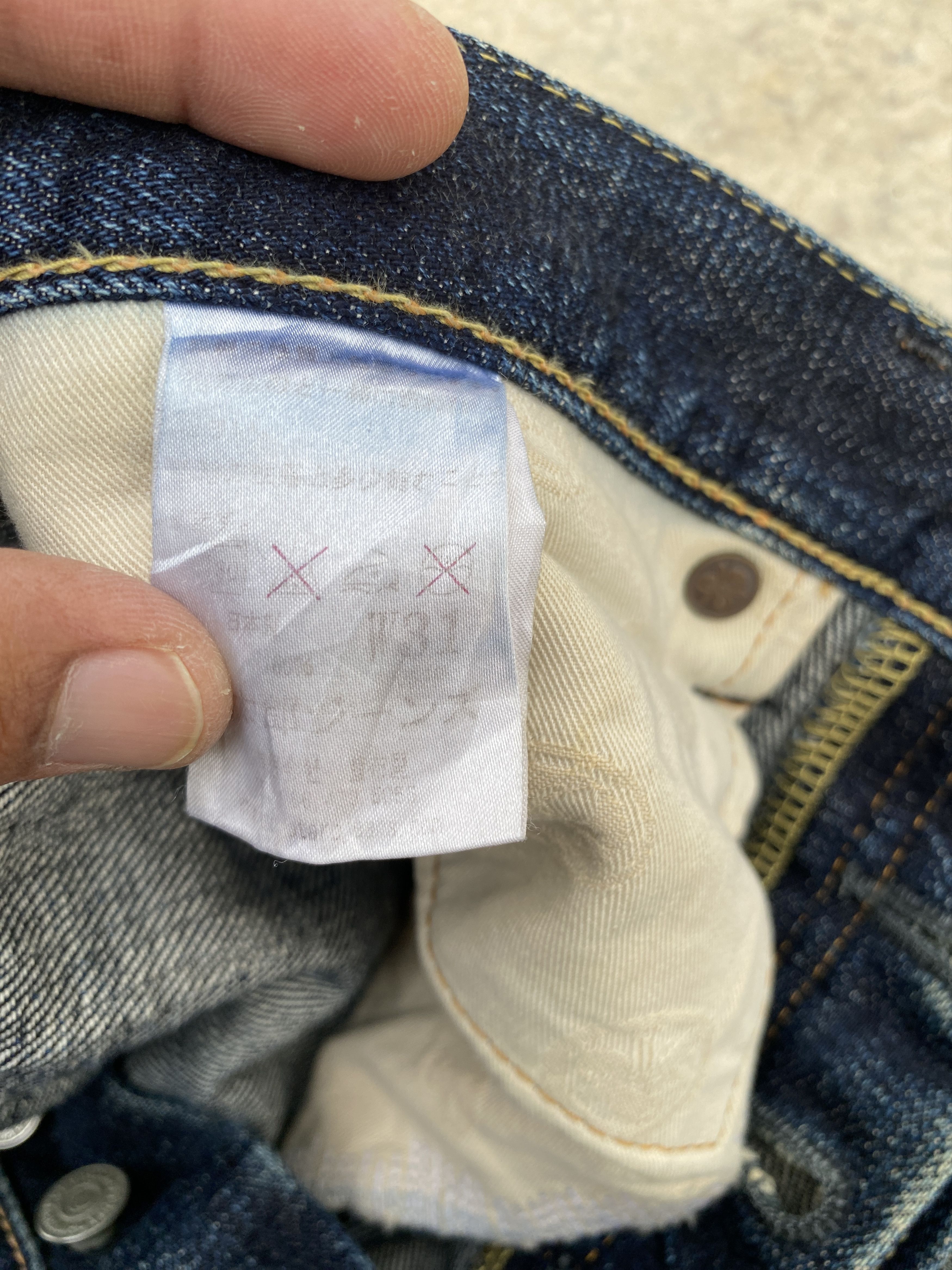 Japanese Brand Momotaro Selvedge Jeans Size US 33 - 14 Thumbnail