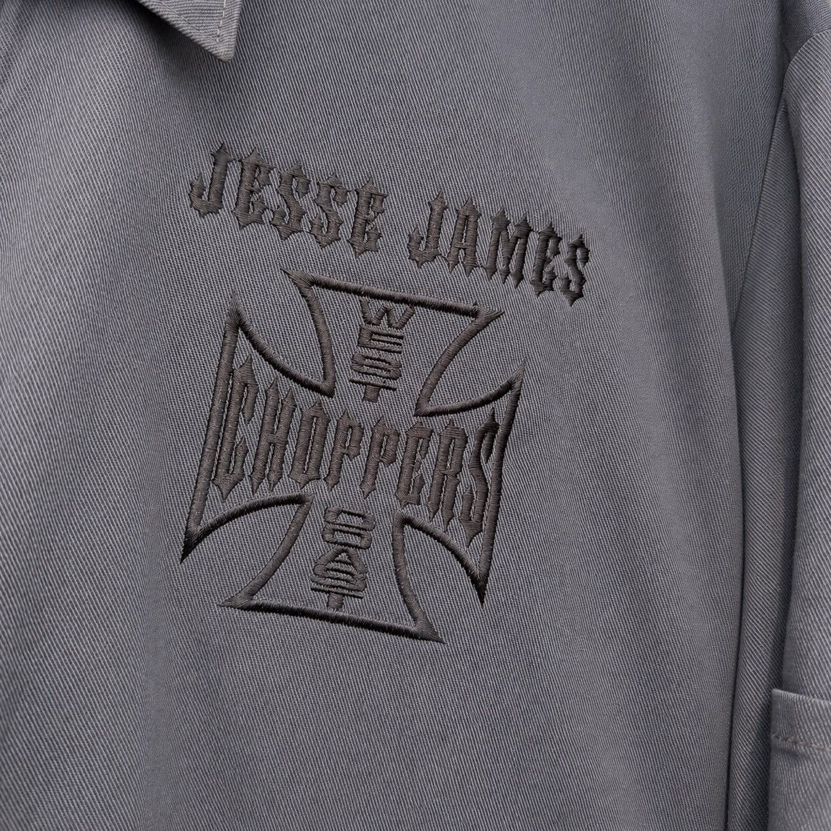 Vintage Jesse James West Coast Choppers Aramark Work jacket Size US L / EU 52-54 / 3 - 5 Thumbnail