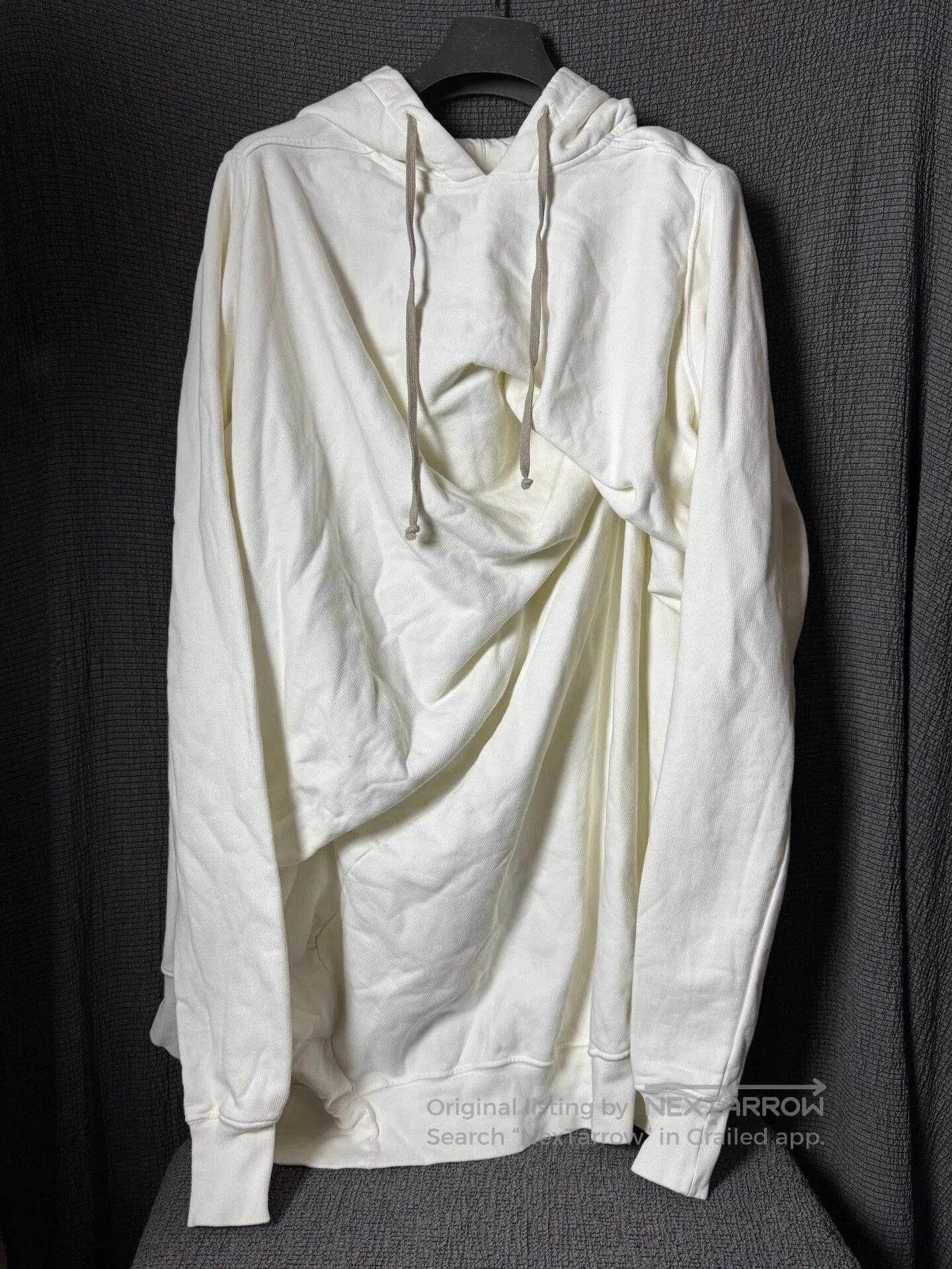Rick Owens Rick Owens Oversized Hooded Sweatshirt. Size US S / EU 44-46 / 1 - 1 Thumbnail