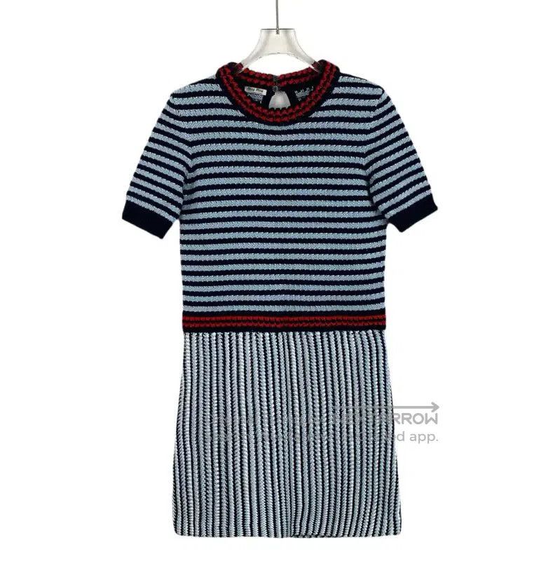 Miu Miu Miu Miu Blue Cotton Women's Dress . Size M / US 6-8 / IT 42-44 - 1 Thumbnail