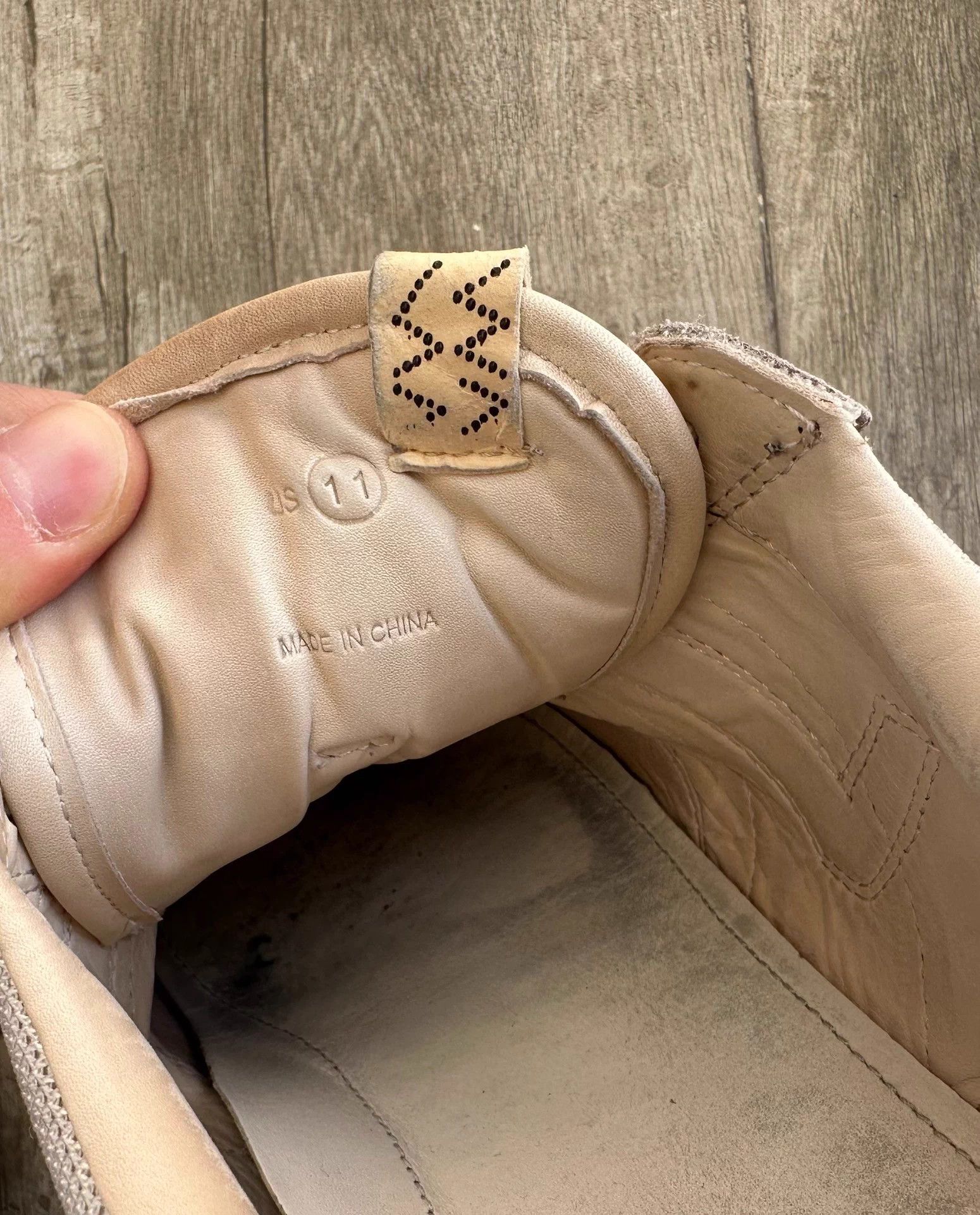 Visvim VISVIM TRAINER used US11 small suede & cowhide mesh no acc Size US 11 / EU 44 - 7 Thumbnail