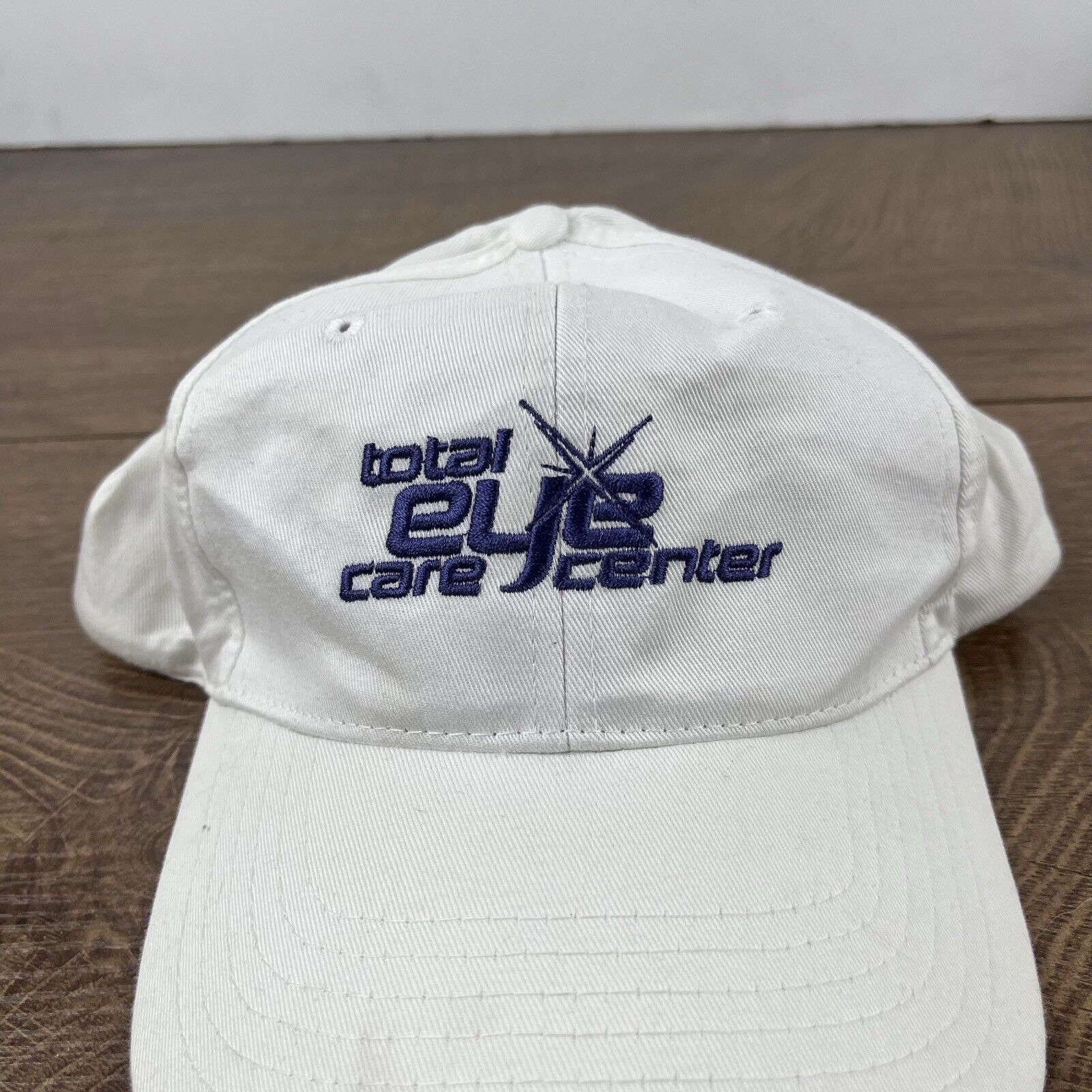 Other Total Eye Care Center Hat Snapback Hat White Adjustable Hat Size ONE SIZE - 7 Thumbnail
