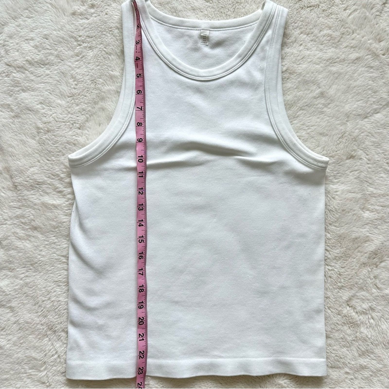 Other Danskin Women white tank top size M Size M / US 6-8 / IT 42-44 - 6 Thumbnail
