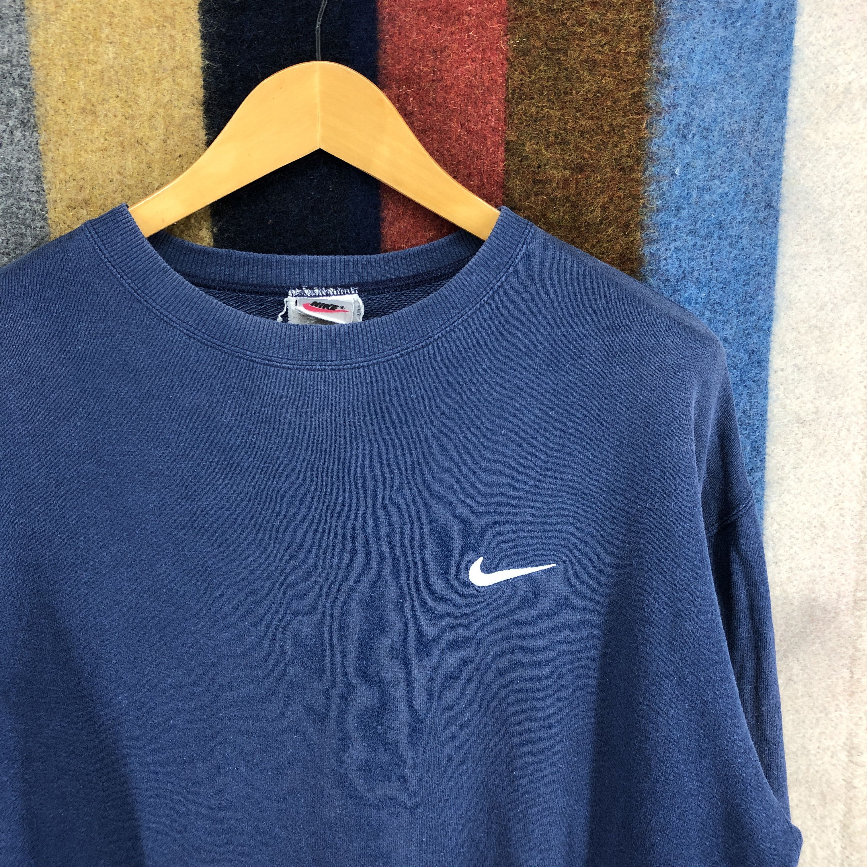 Nike 90s Vintage NIKE SILVER TAG Crew Neck Sweatshirt #0330/M Size US L / EU 52-54 / 3 - 2 Thumbnail