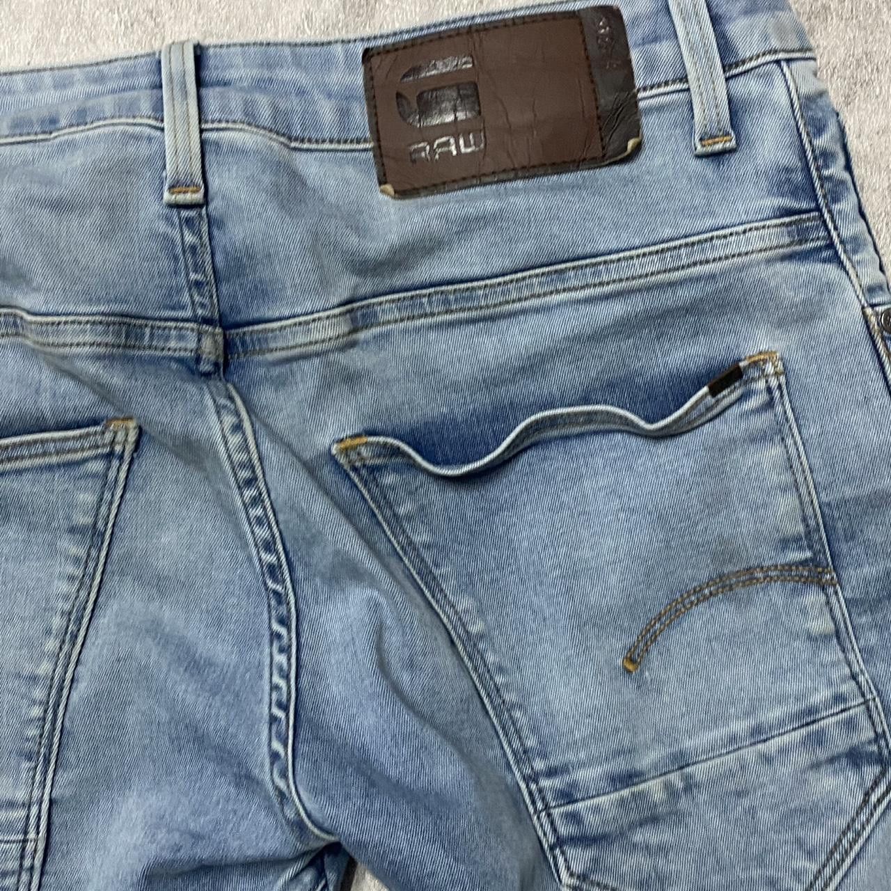 G-Star G-Star RAW Denim Jeans - blue & white #denim Size US 30 / EU 46 - 7 Thumbnail