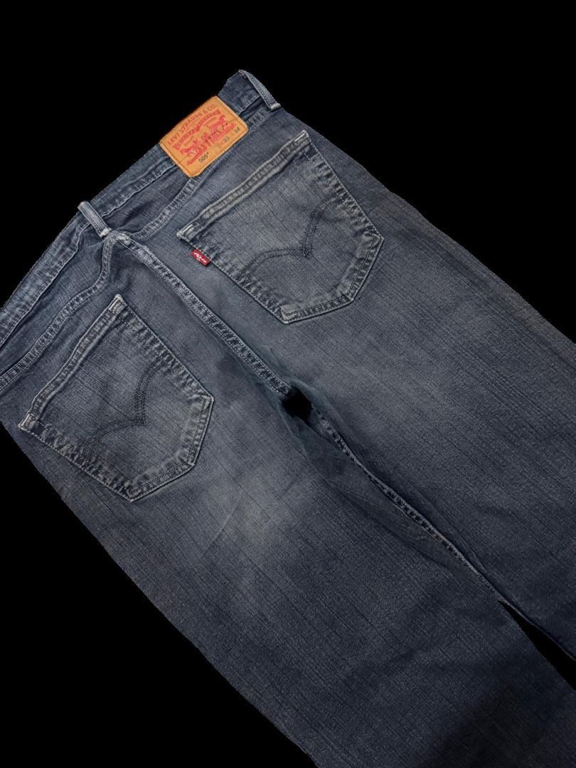 Levi's GRUNGE Vintage Y2K Levi’s Rusty Thrashed Distress Dark Jean Size US 33 - 20 Thumbnail