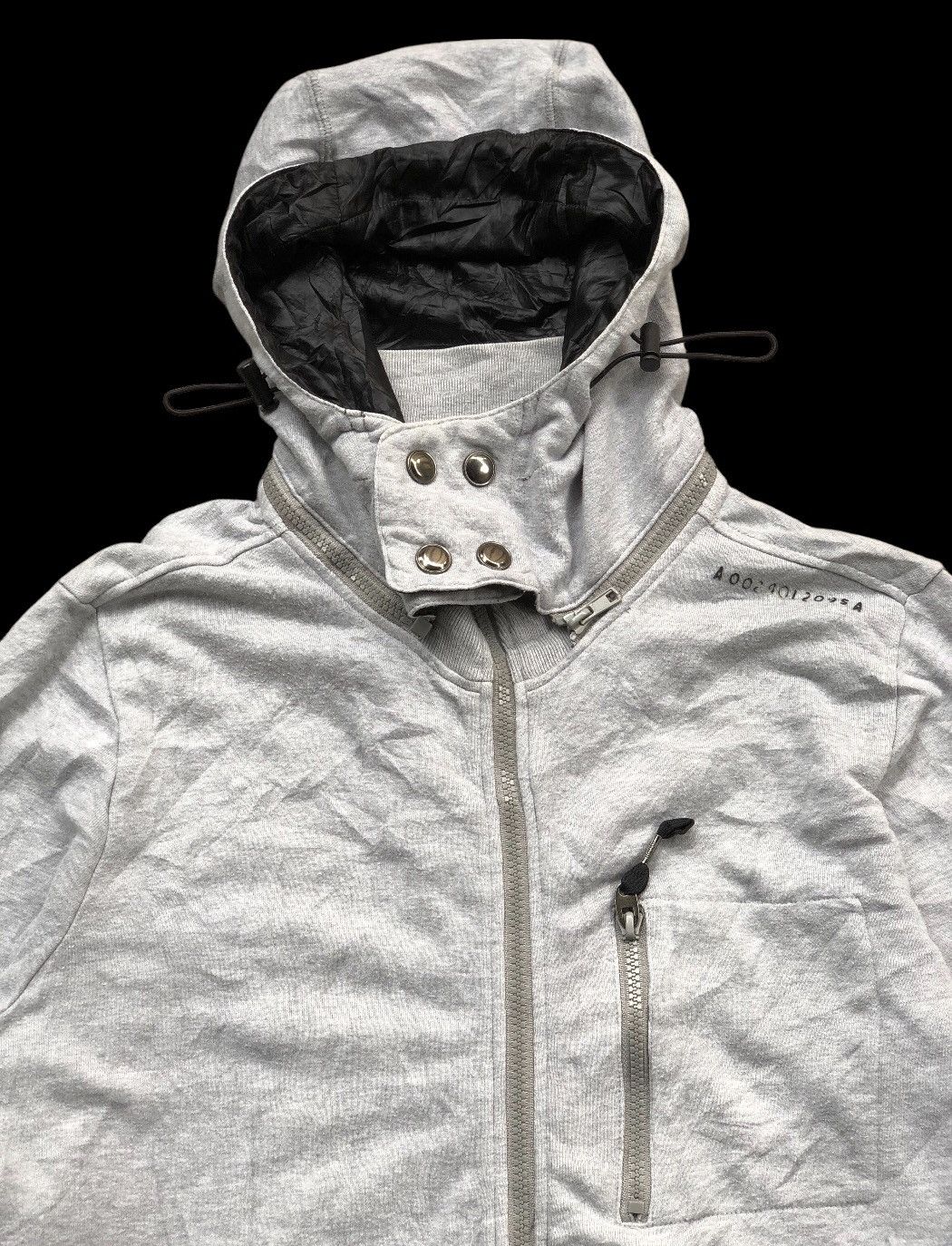😍Rare😍 291295 Homme Japanese Brand Zip Hoodie