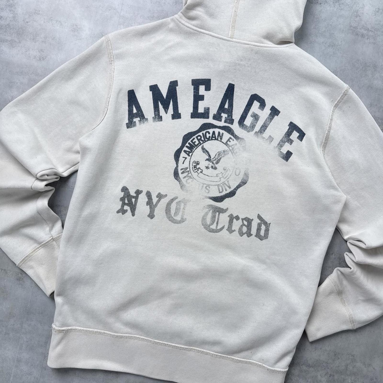American Eagle Outfitters Y2K American Eagle 00s Grunge Hoodie Jacket Size US XS / EU 42 / 0 - 5 Thumbnail
