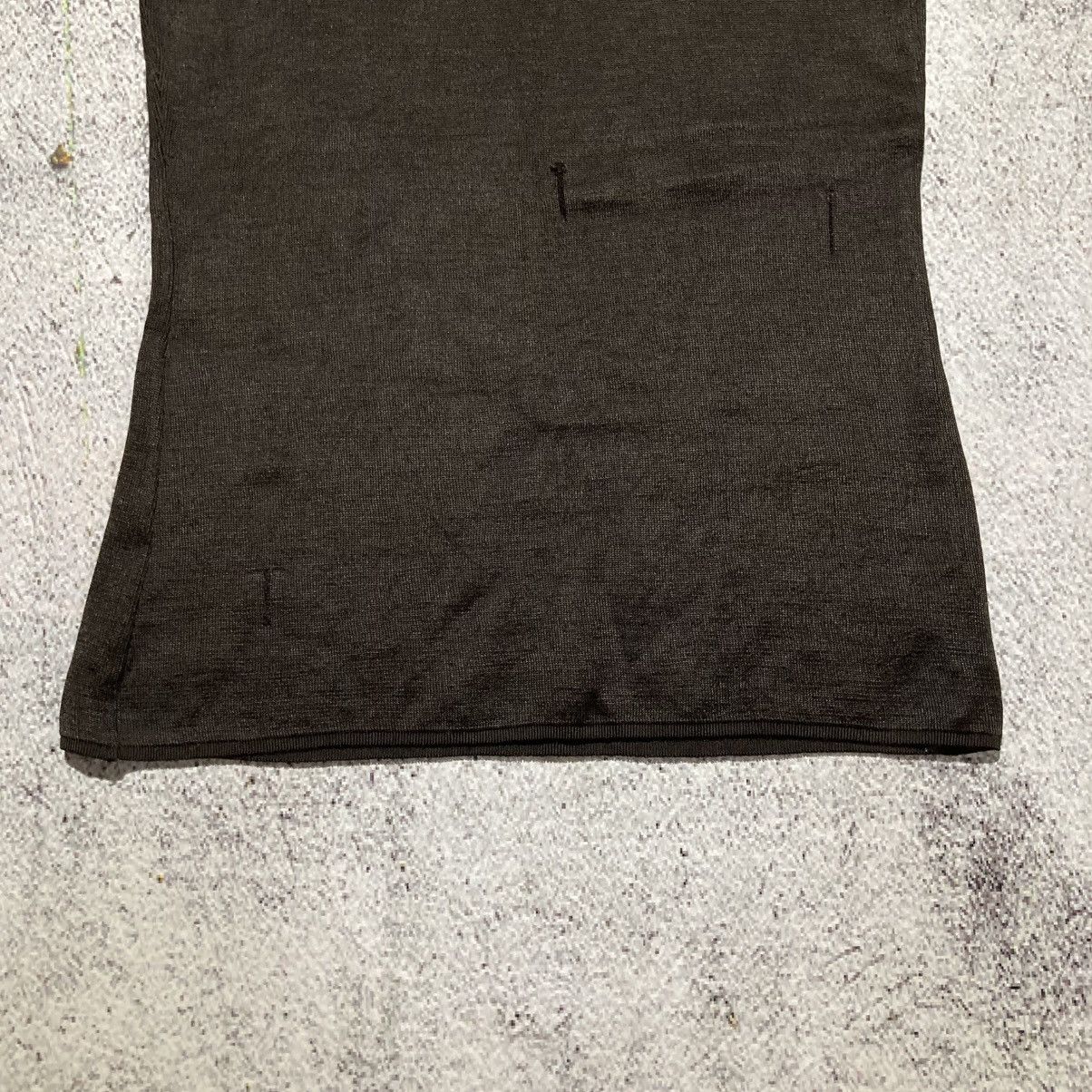 Salvatore Ferragamo 🇮🇹 Salvatore Ferragamo Tank Top Brown Made In Italy Luxury Size US XS / EU 42 / 0 - 5 Thumbnail