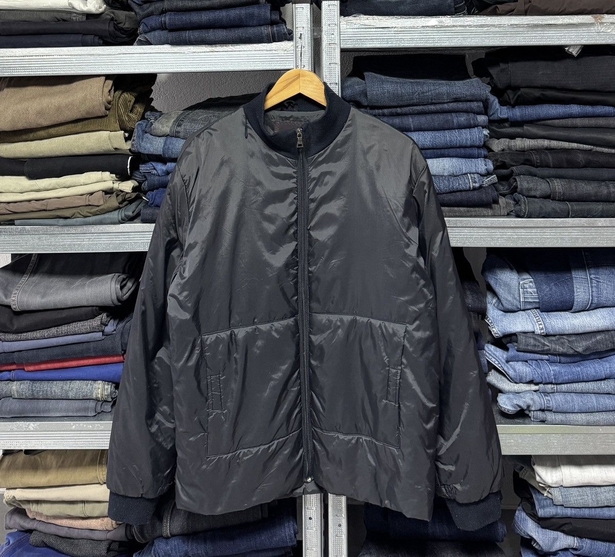 Prada PRADA Full Zip Mens Warm Jacket Size US M / EU 48-50 / 2 - 1 Thumbnail