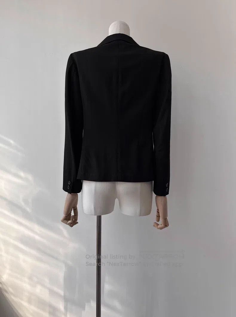 Yohji Yamamoto Yohji Yamamoto 08 SS Wool Japanese Suit Jacket Size US S / EU 44-46 / 1 - 3 Thumbnail