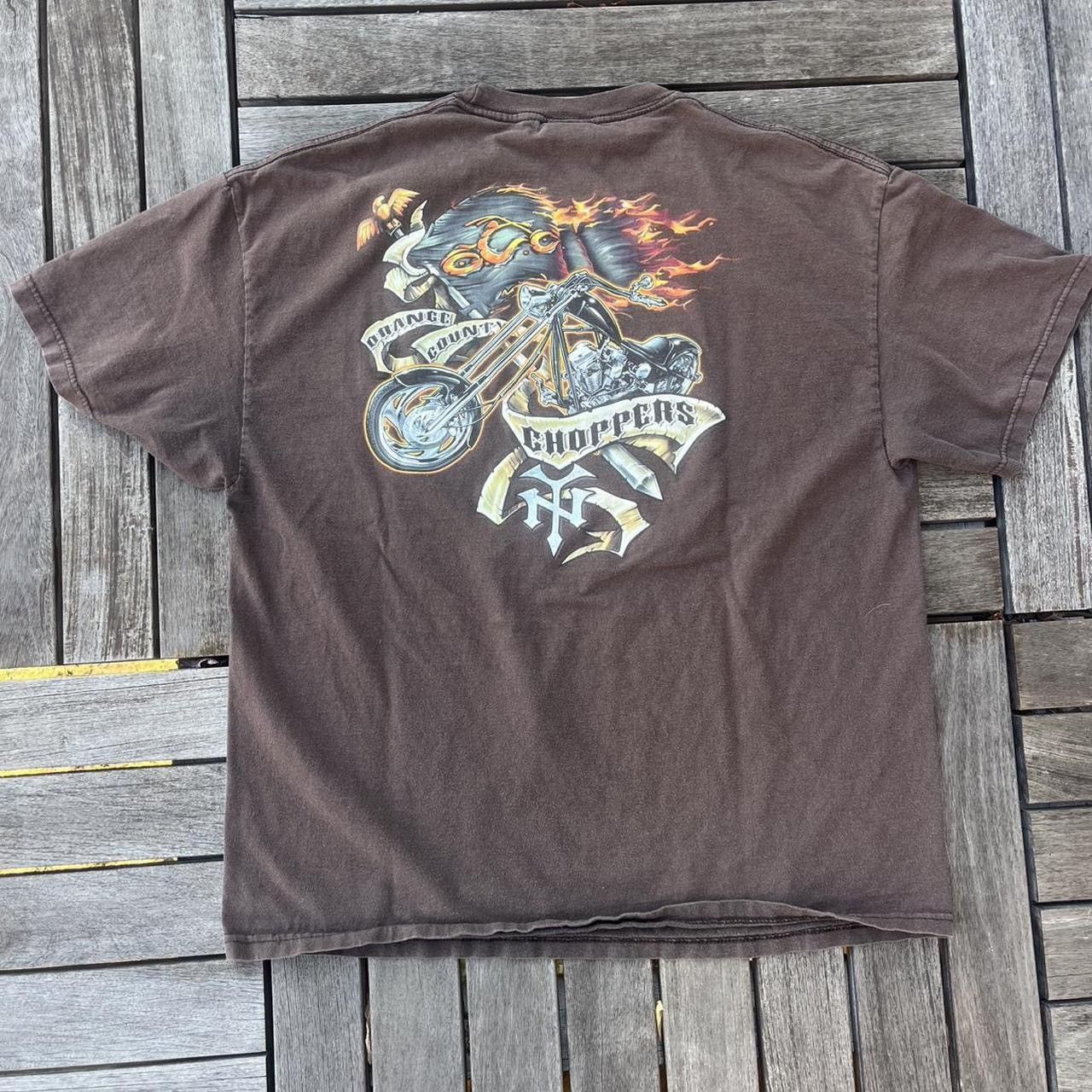 West Coast Choppers Vintage Orange County Choppers T Shirt Size US XL / EU 56 / 4 - 3 Thumbnail