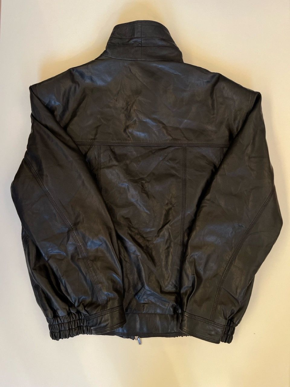 Other Maddox European Leather Jacket. Black. Size 52. Fits L Size US L / EU 52-54 / 3 - 2 Thumbnail