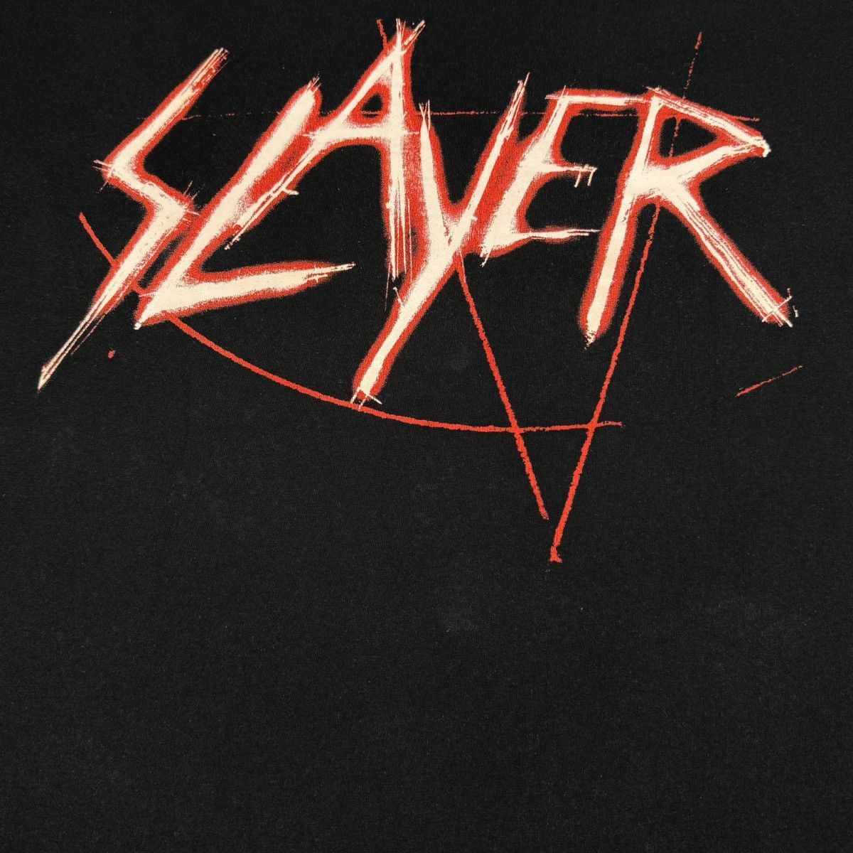 Band Tees Vintage 2001 Slayer God Hates Us All All Over Euro Shirt Size US XL / EU 56 / 4 - 7 Thumbnail
