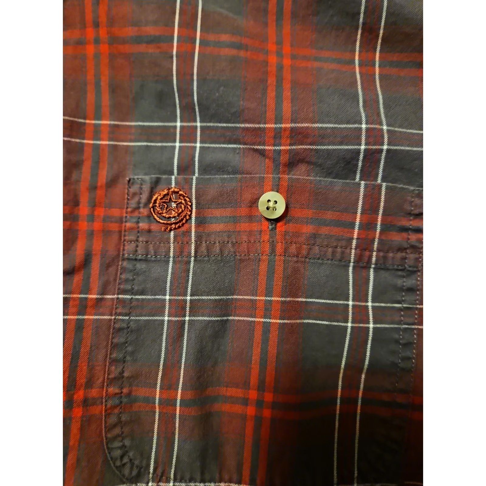 Wrangler VINTAGE Wrangler George Strait Button Down Shirt Large Men's Red Plaid Western Cowboy Size US L / EU 52-54 / 3 - 6 Thumbnail
