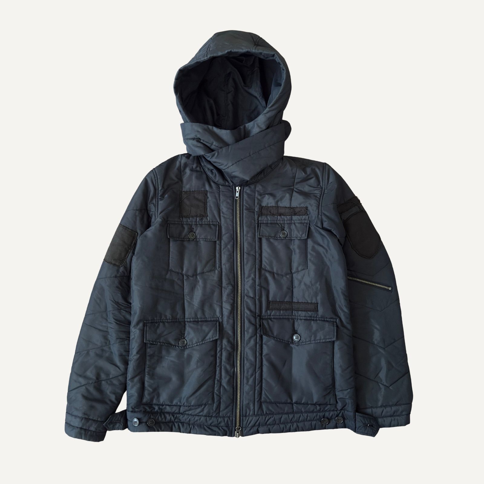 Size 3 - Undercover Men's AW05 Arts & Crafts Patched Puffer