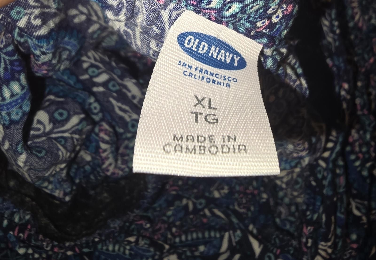 Old Navy Old Navy XL Paisley Print Dress - Trendy & Comfortable Size XL / US 12-14 / IT 48-50 - 2 Thumbnail