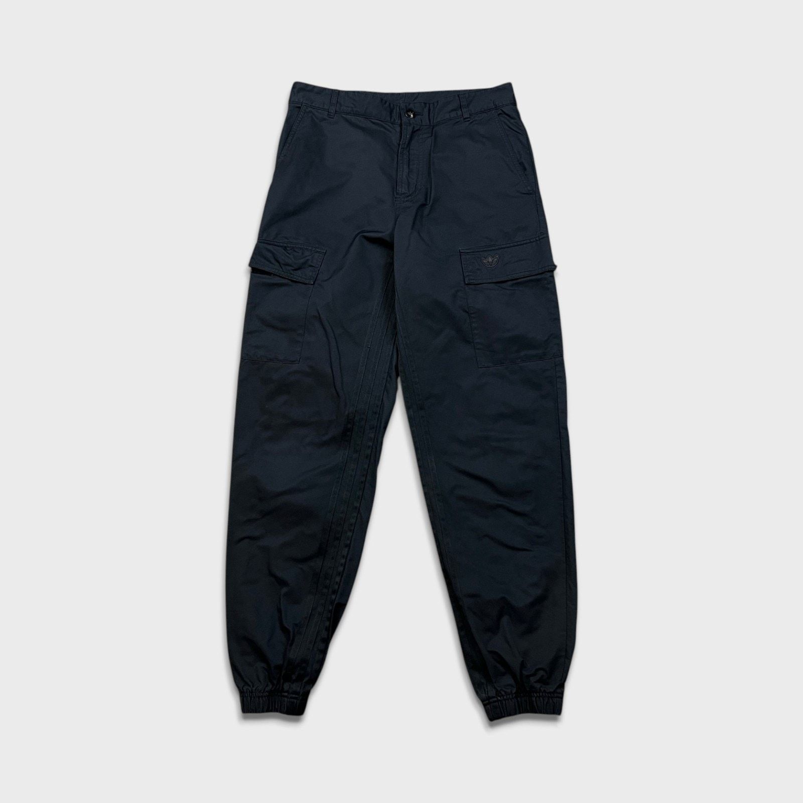 Adidas Adidas Blue Version Cargo Pant Small 3 Stripe Trefoil Taper Size US 31 - 1 Thumbnail