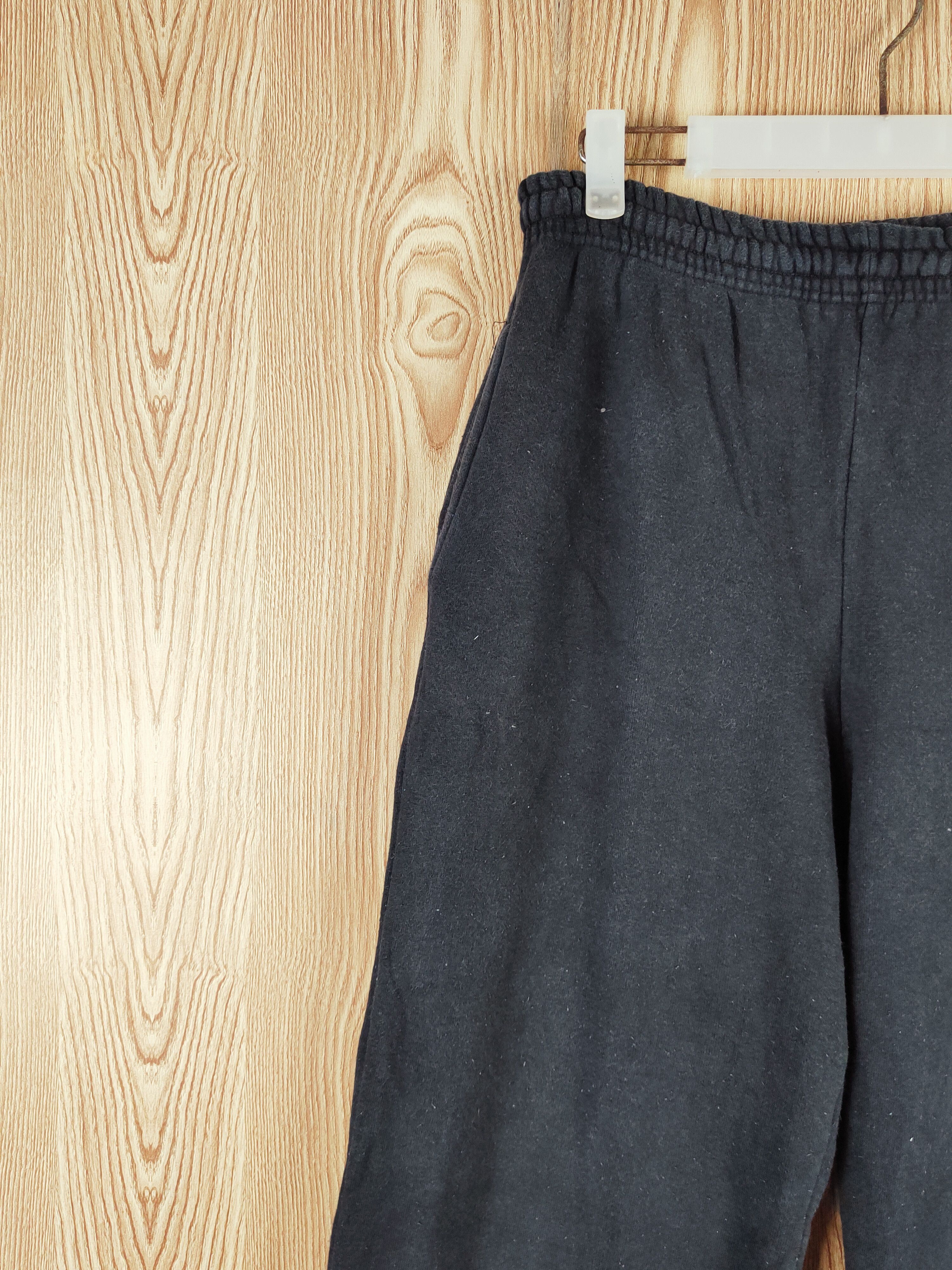 Vintage McDonald vintage Black Faded Mac Mouse Joggers pants #W188 Size 26" / US 2 / IT 38 - 3 Thumbnail