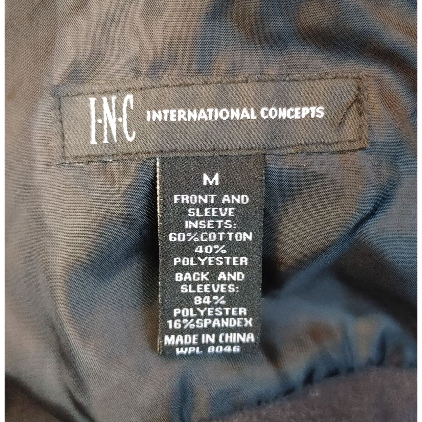 Other INC International Concepts Womens M Black Zip Up Wrap Jacket Size M / US 6-8 / IT 42-44 - 3 Thumbnail