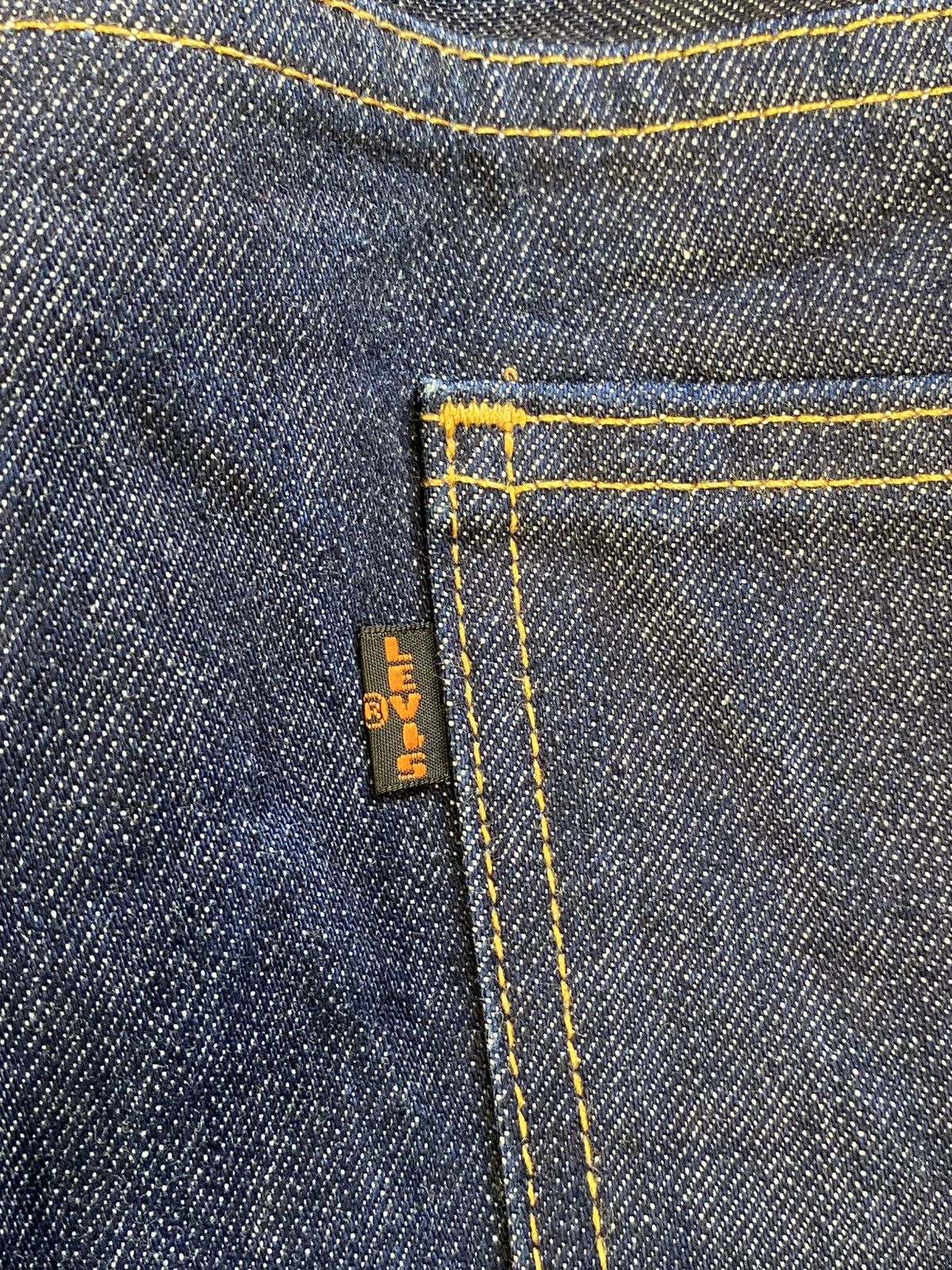 LVC × Levi's Vintage Clothing LVC Levi’s Blue Raw Denim Skinny Jeans Made in USA Talon Zip Size US 32 / EU 48 - 12 Thumbnail
